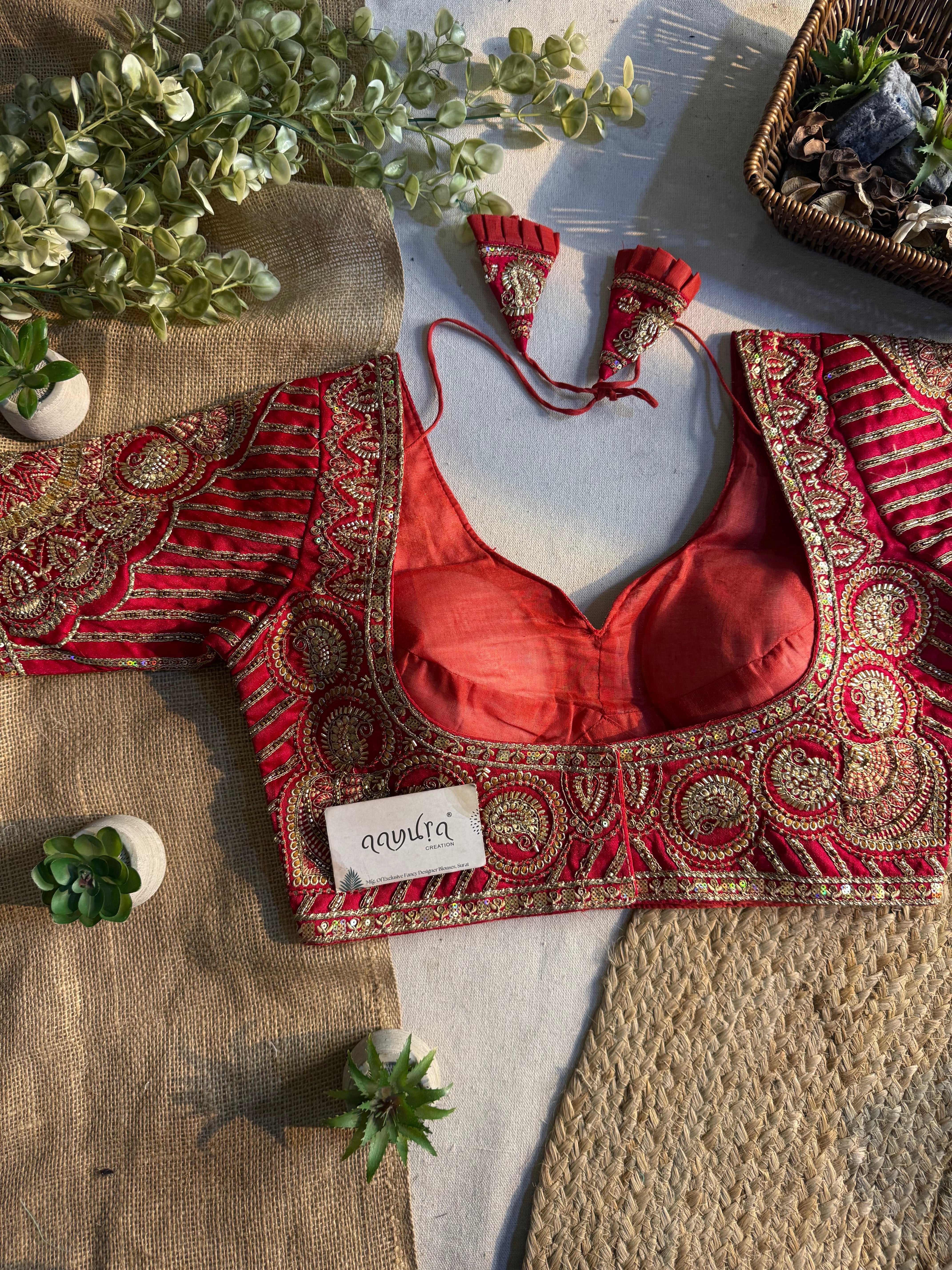 Italian Luxe Beads Blouse