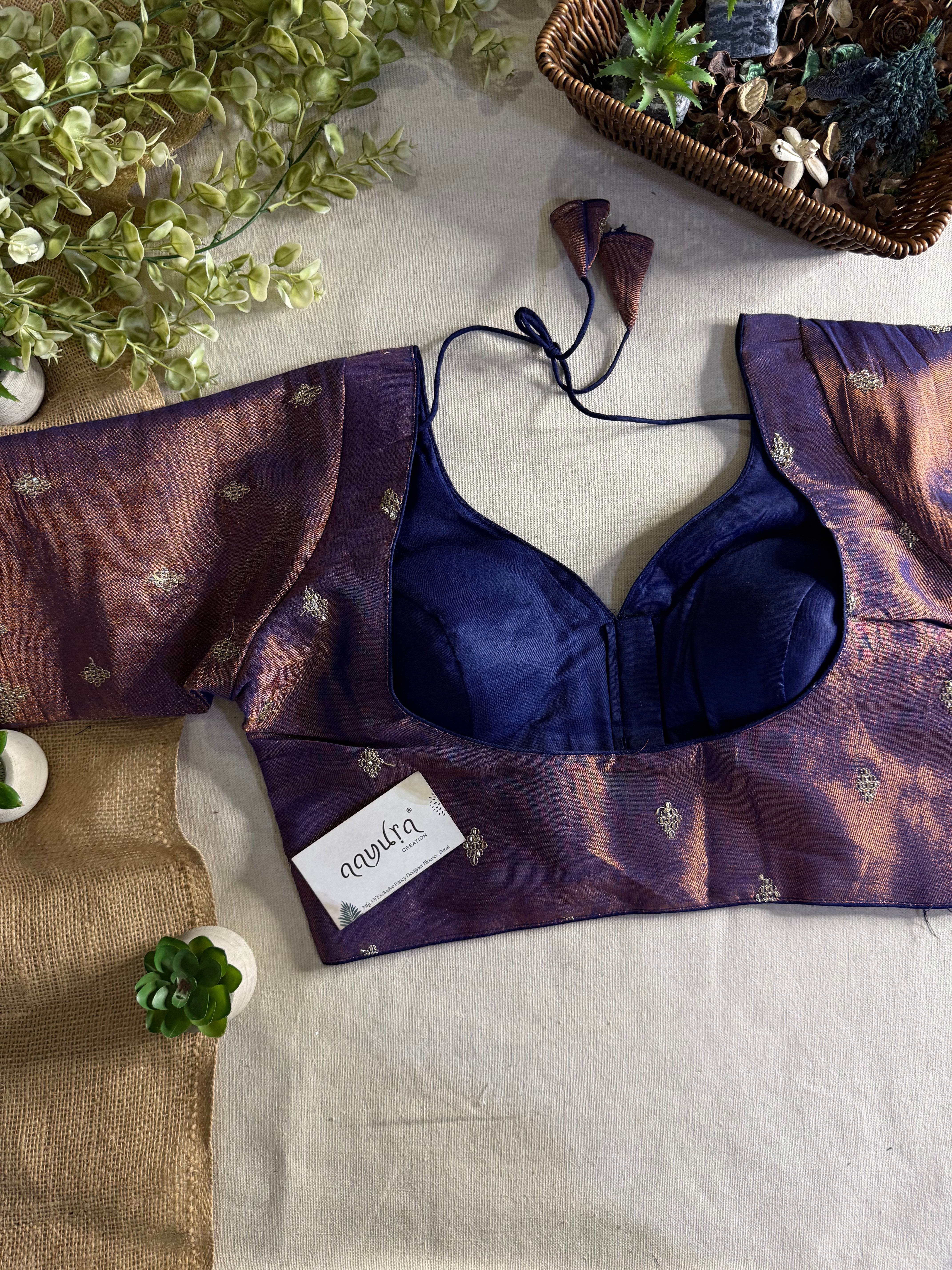 Zoya-2 Shimmer Butti Blouse
