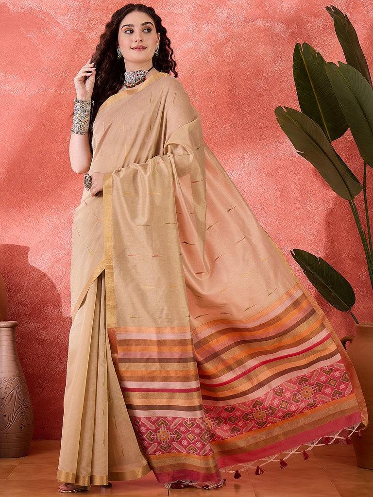 Heritage Weave ā Heavy Jacquard Saree