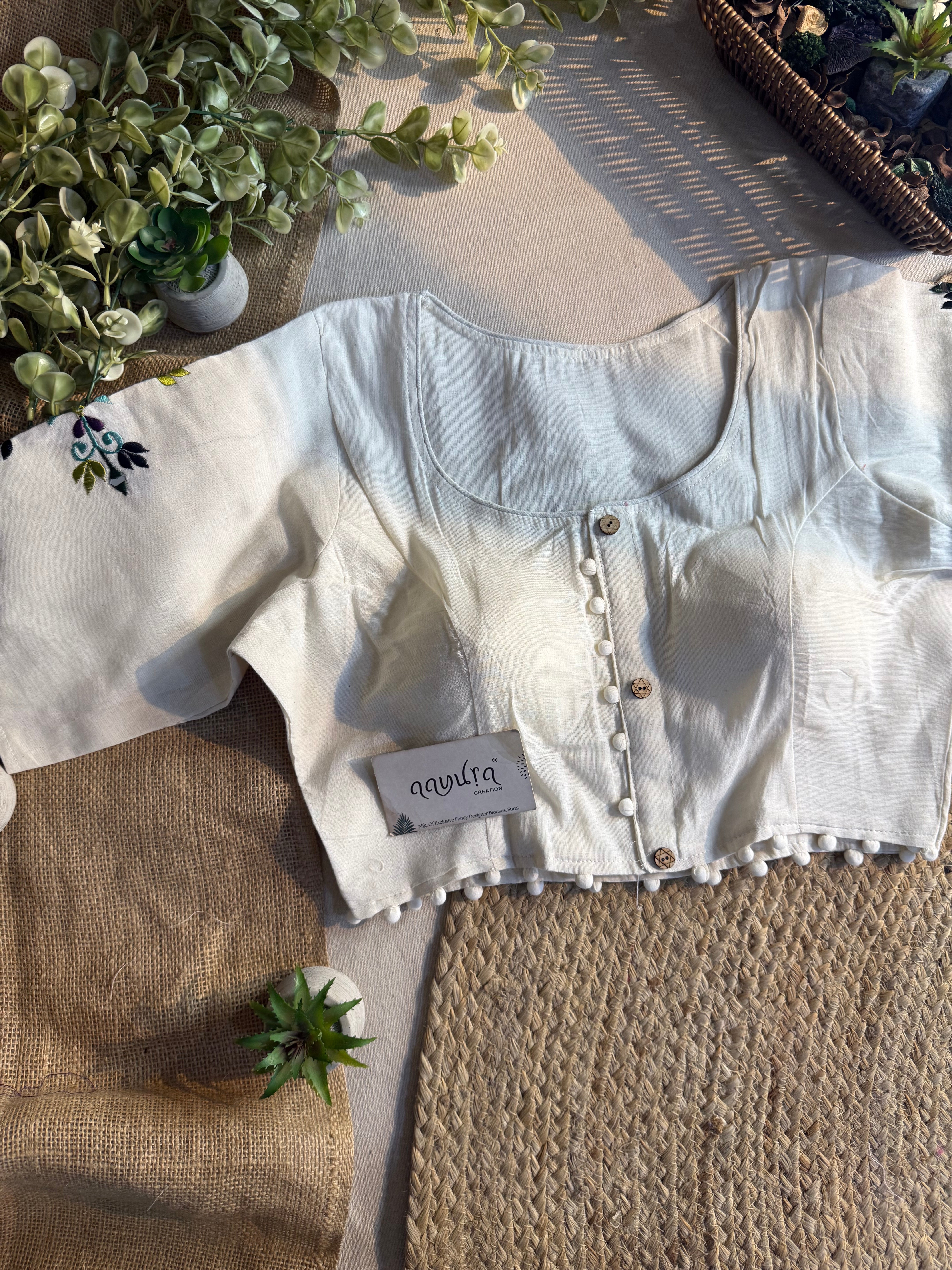 Elite Craft Cotton Blouse