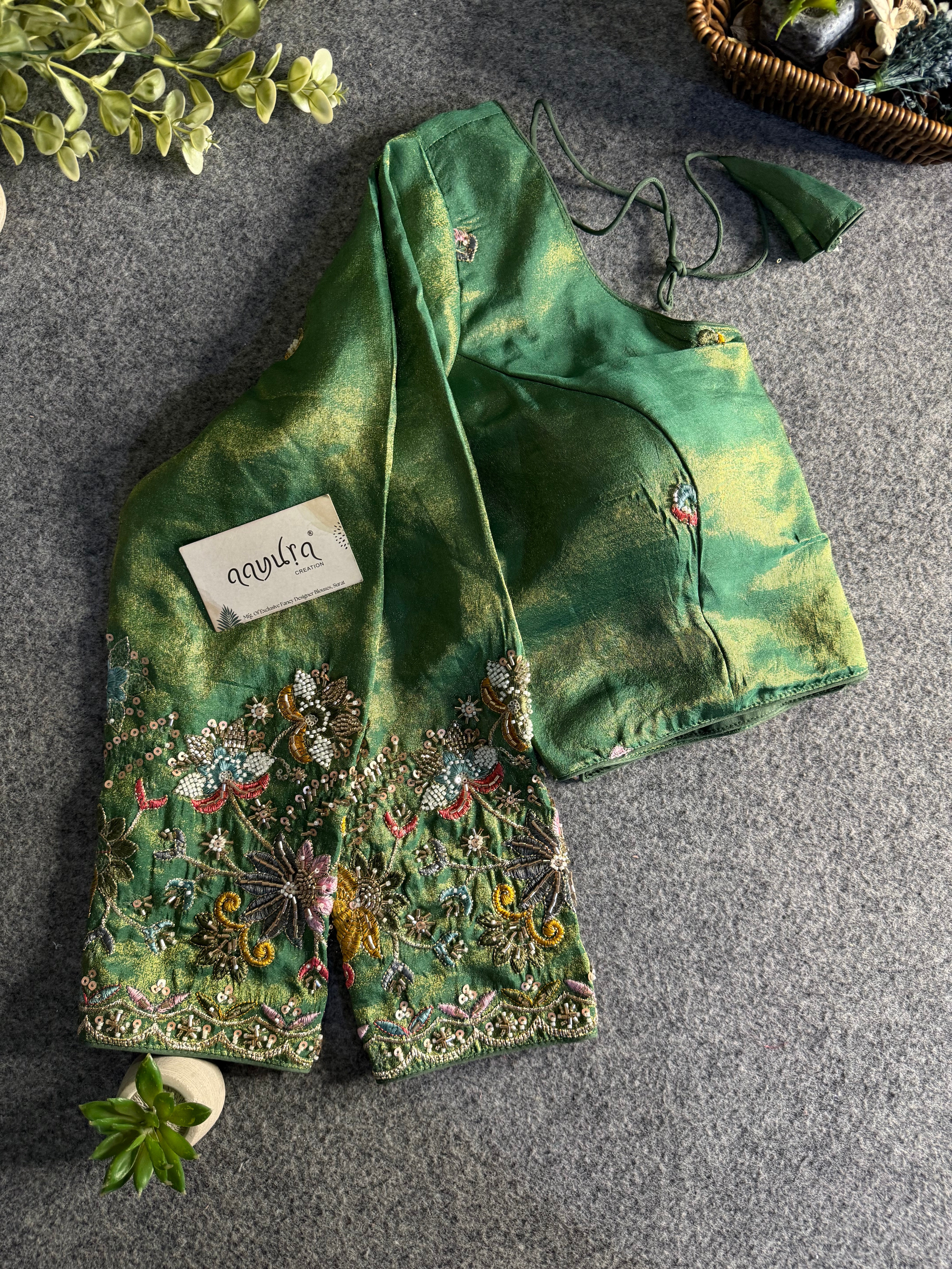 Regal Beads Work Designer Blouse