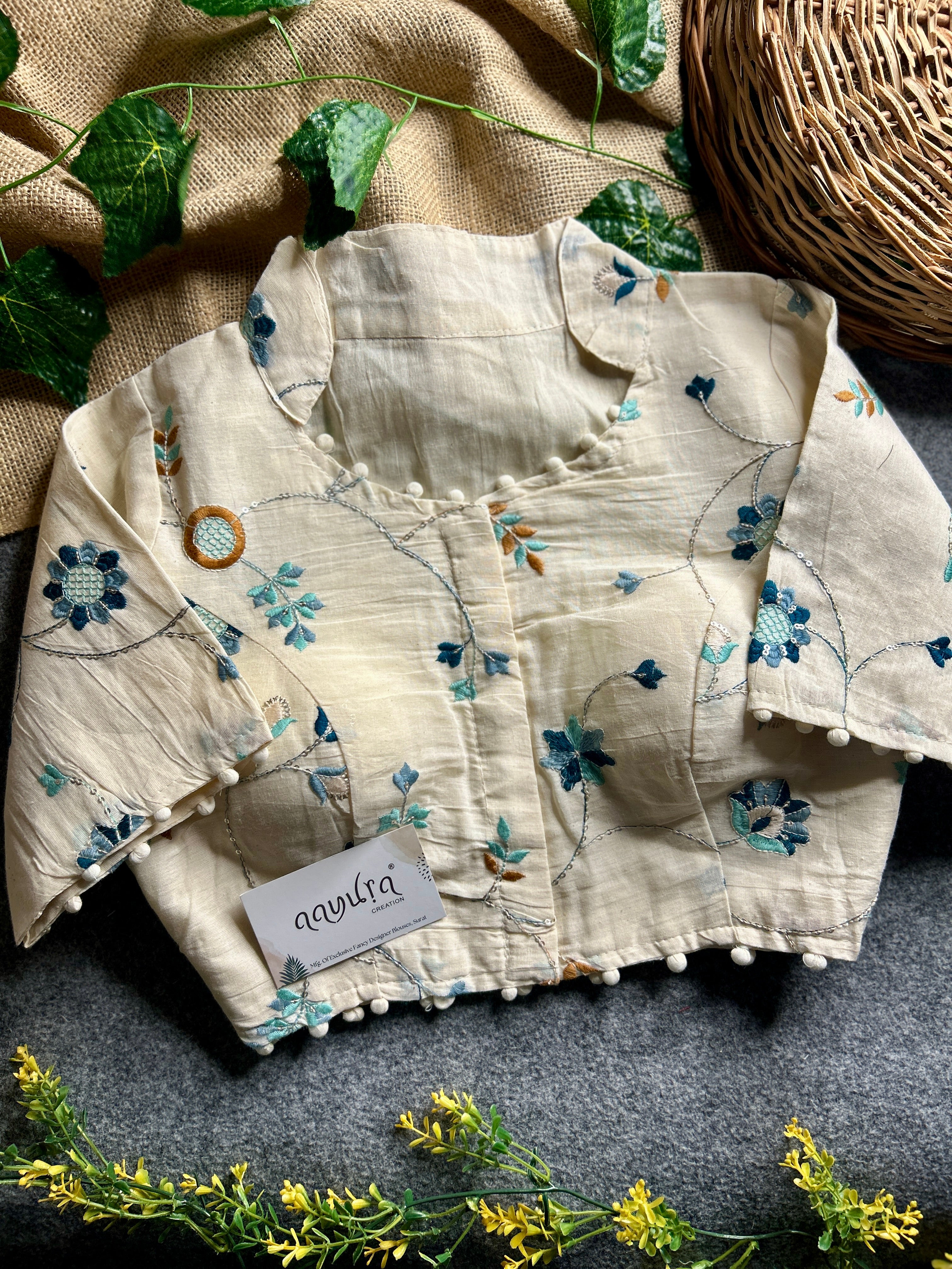 BabyColler Khadi blouse