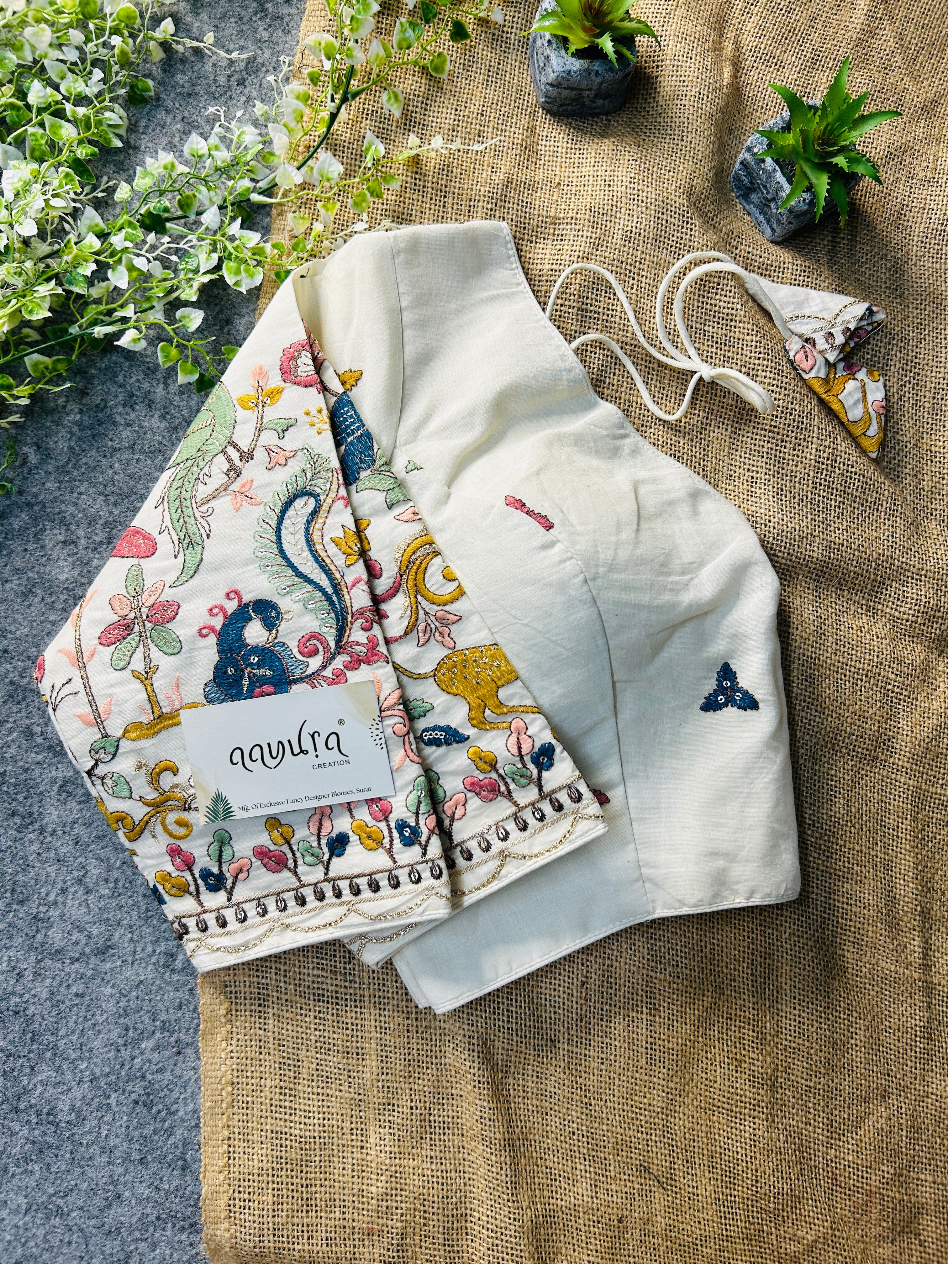 Embroidery Cotton Blouse