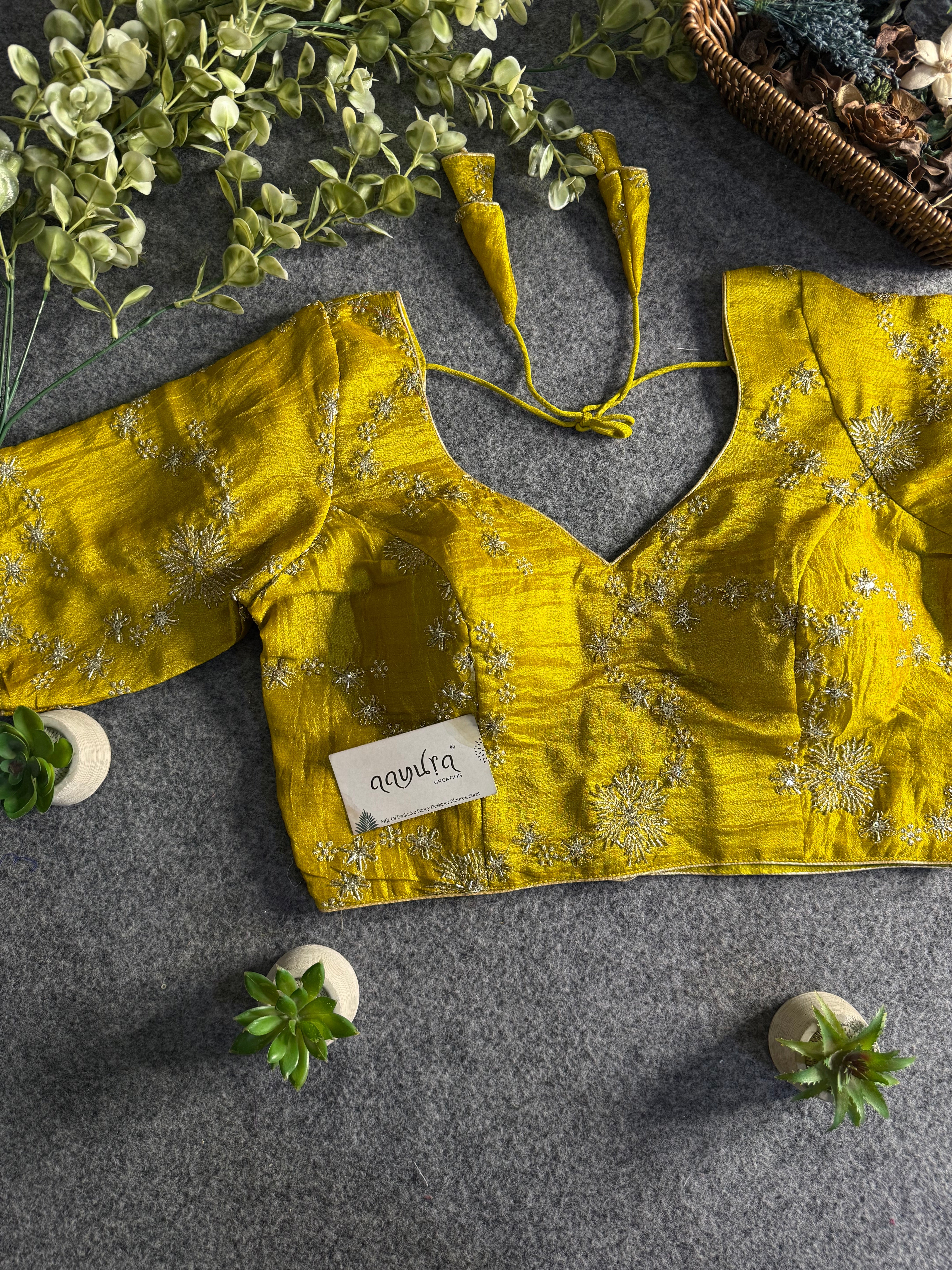 Sadvika-2 Vichitra Silk Blouse