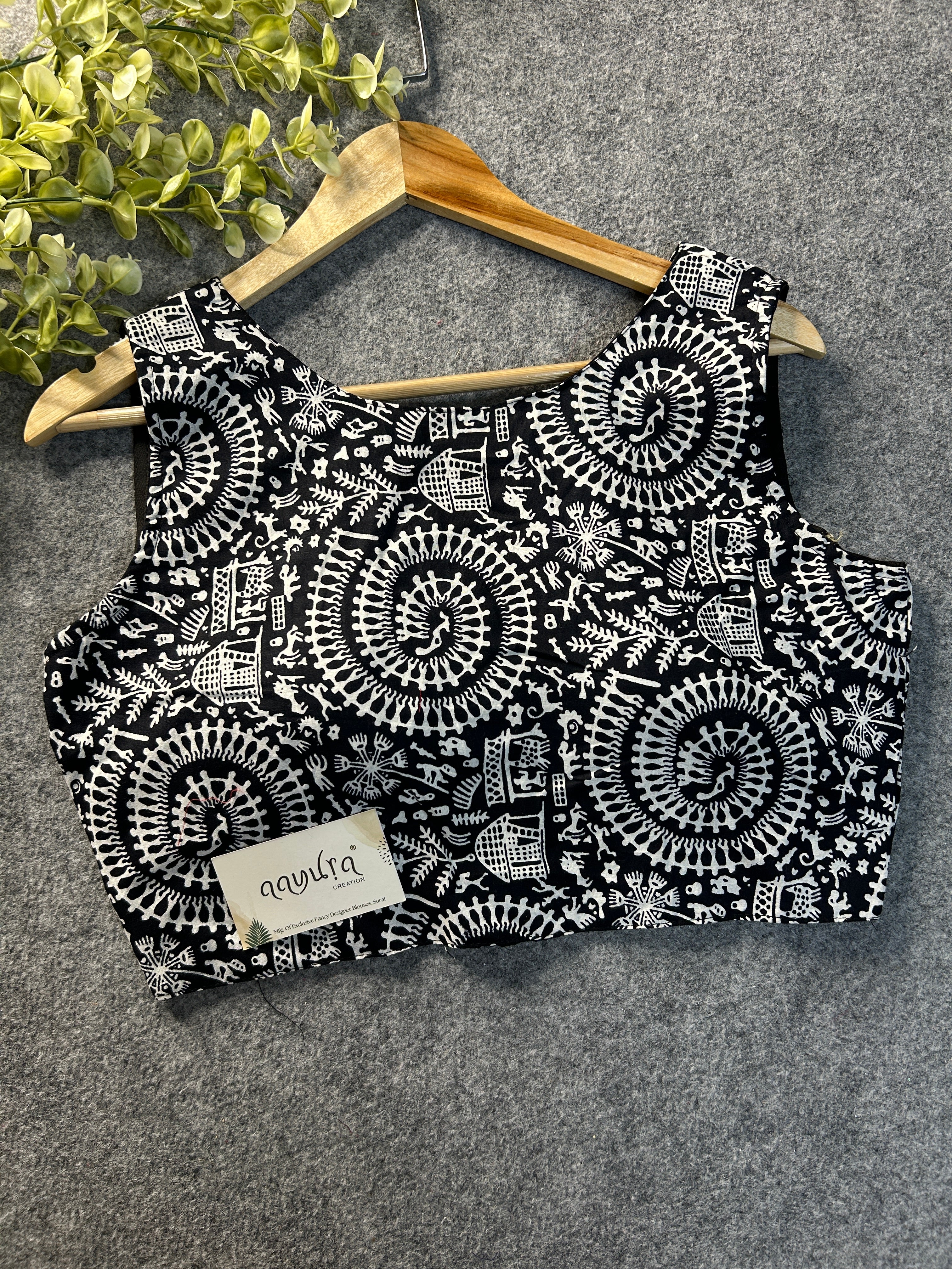 Cotton Coller Blouse