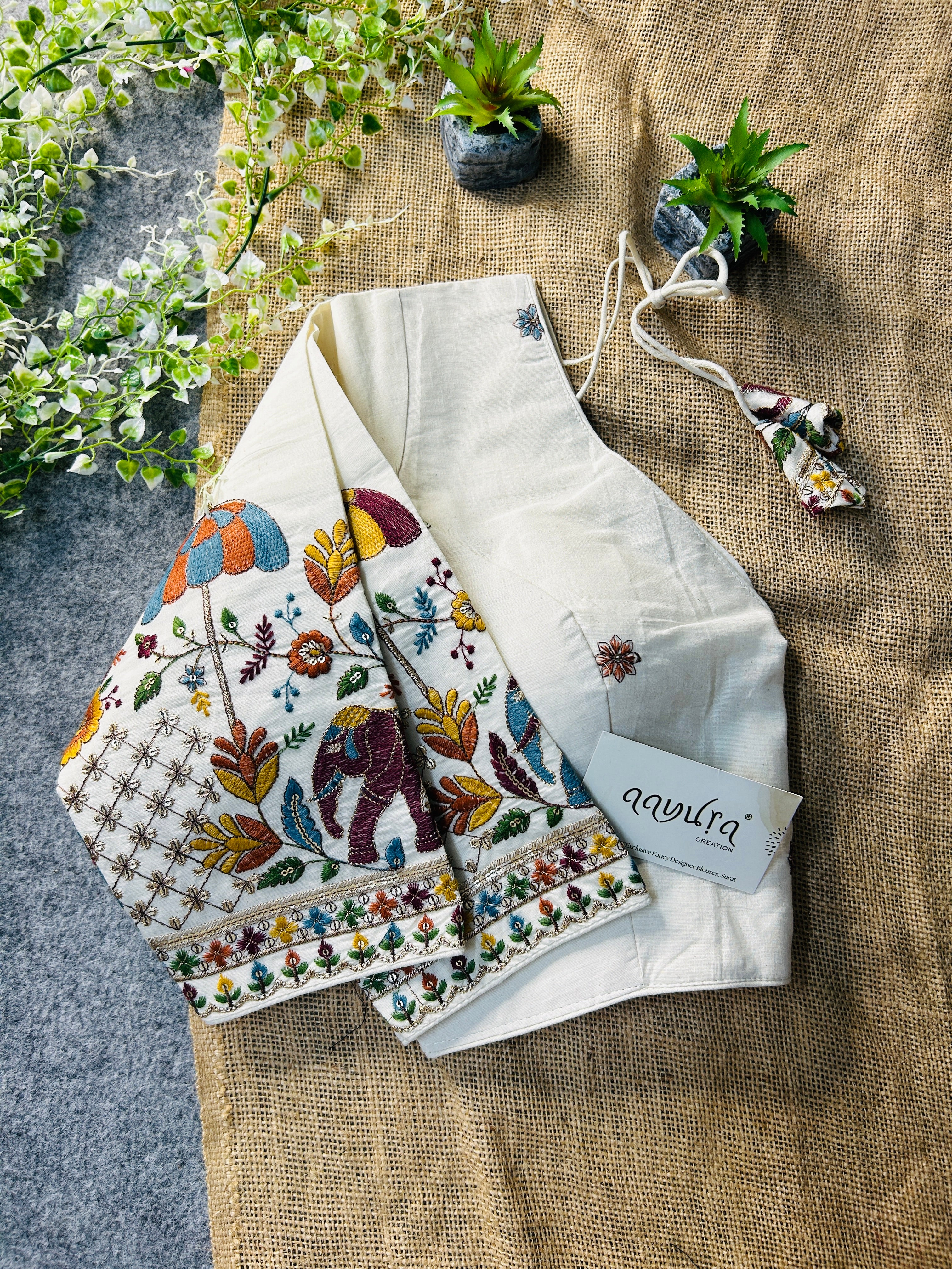 Embroidery Cotton Blouse