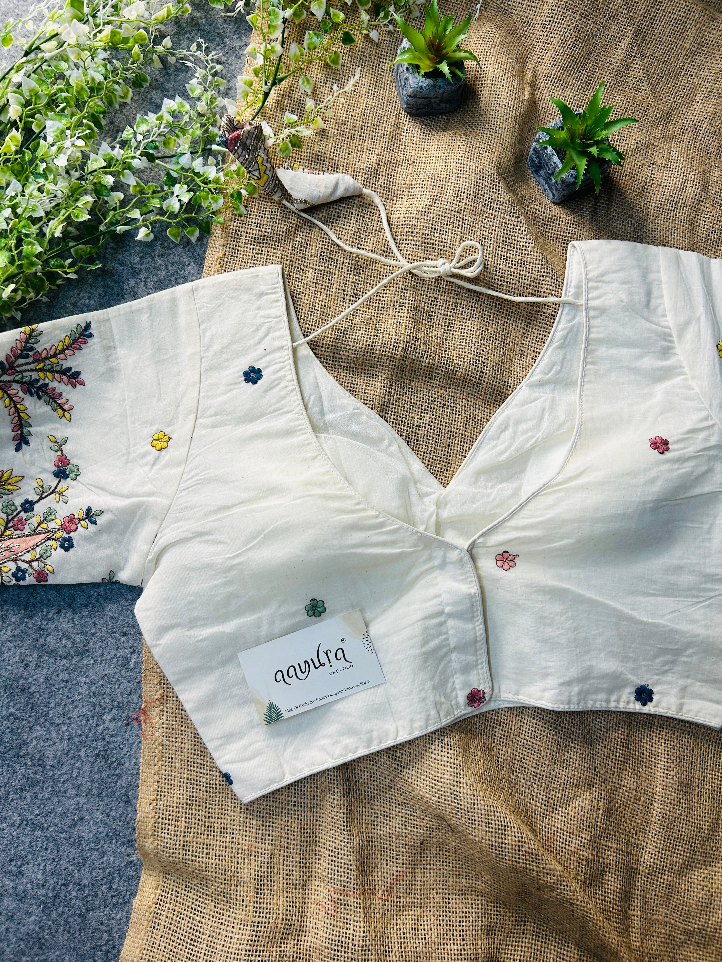 Embroidery Cotton Blouse