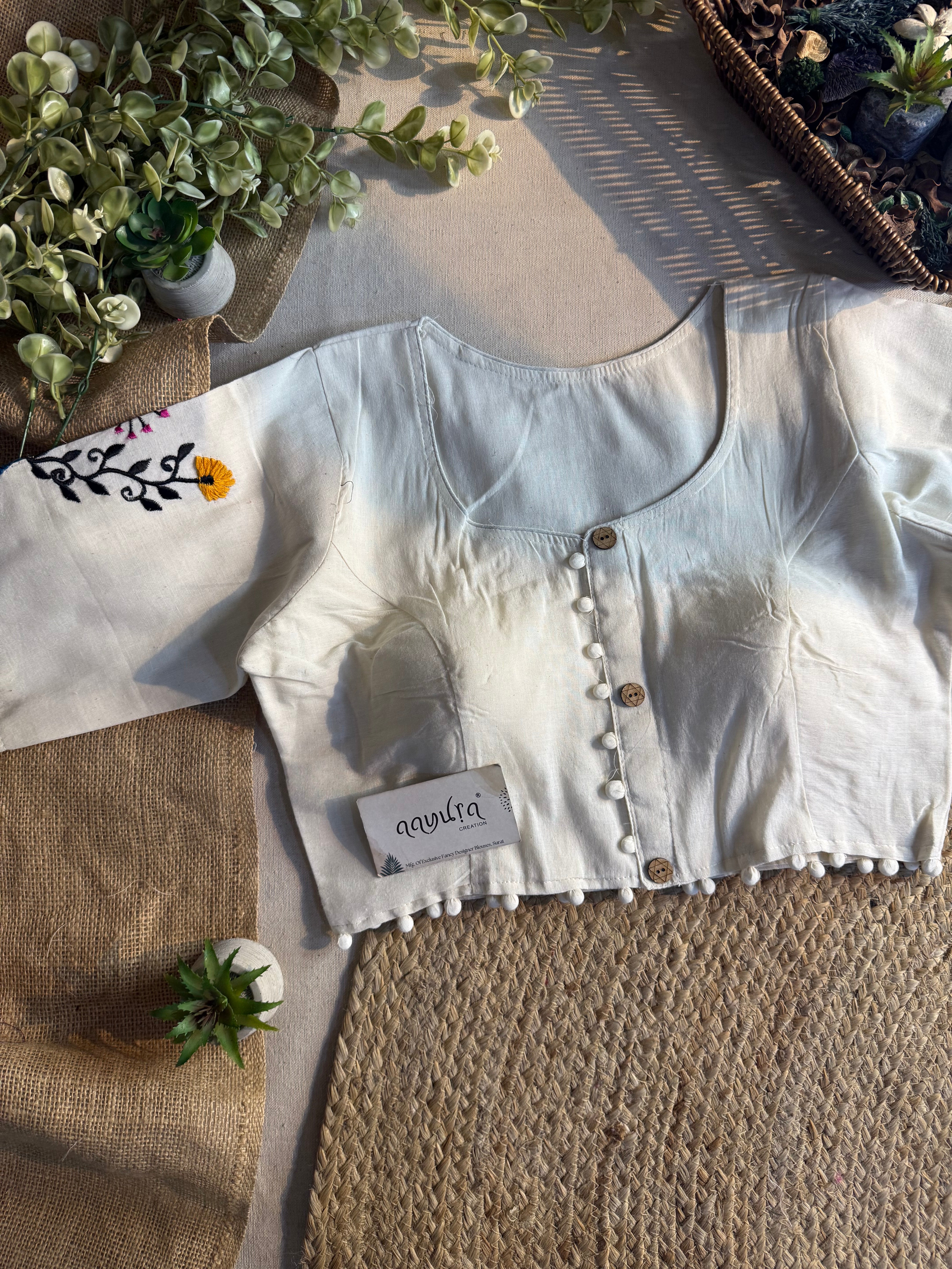 Elite Craft Cotton Blouse