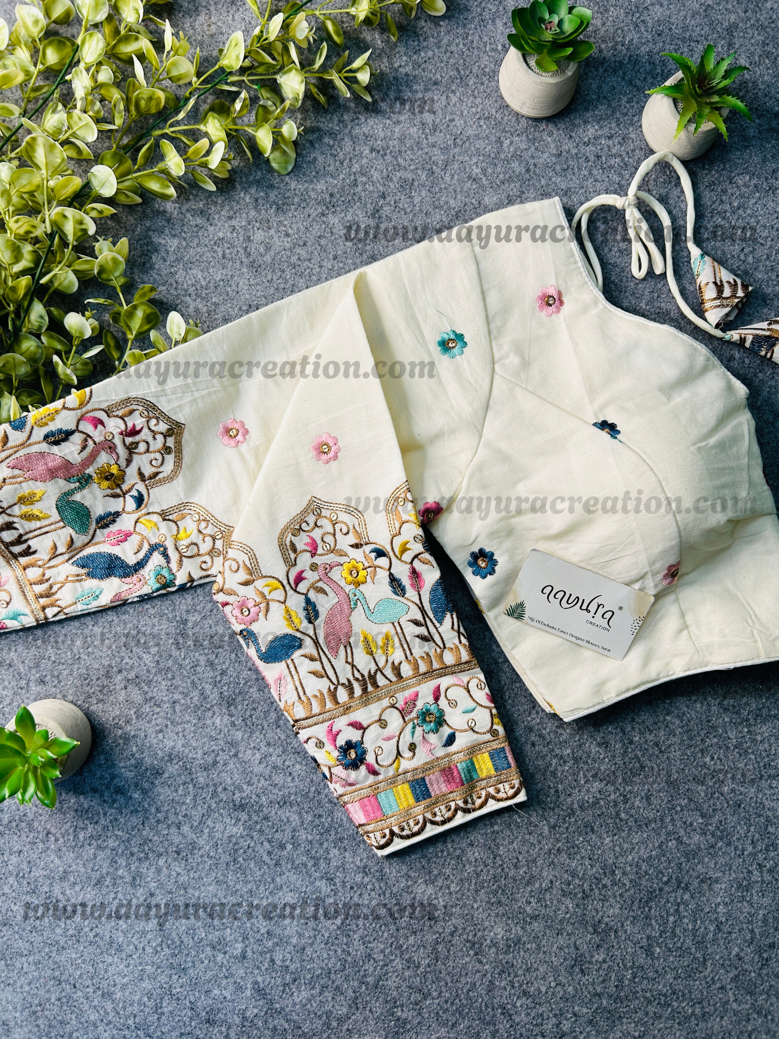 Embroidery Cotton Blouse