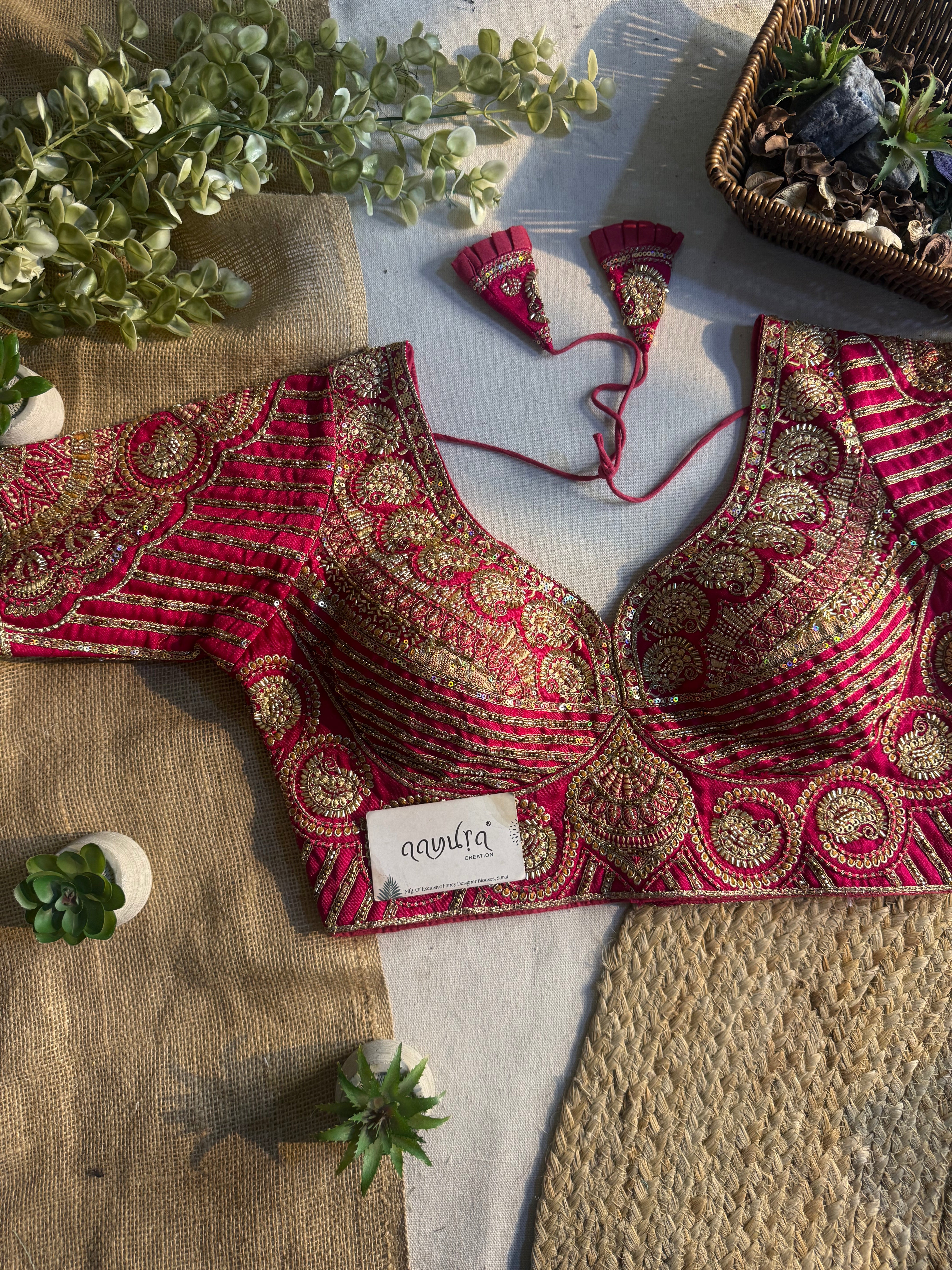 Italian Luxe Beads Blouse