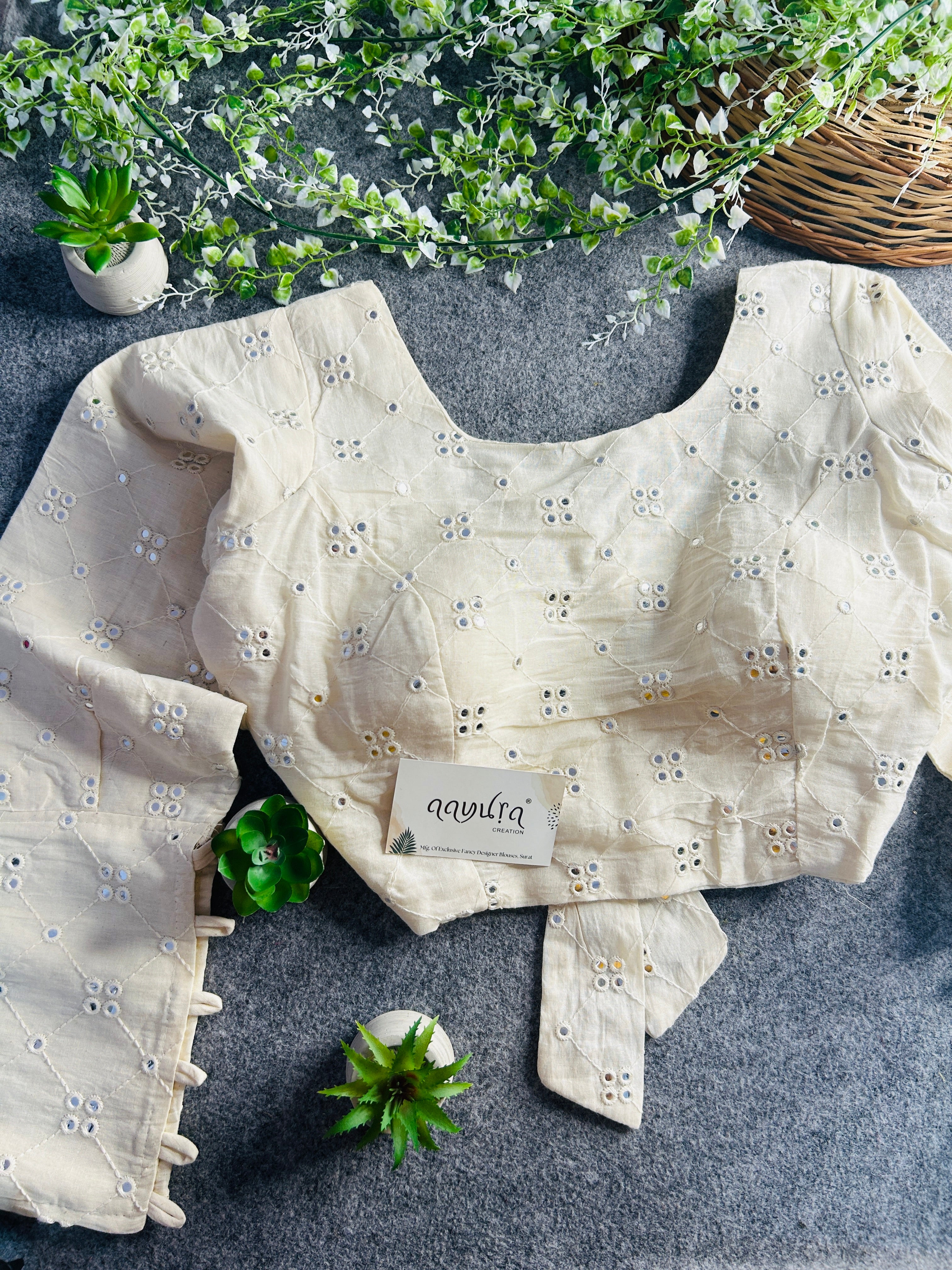 Reshma Khadi Blouse