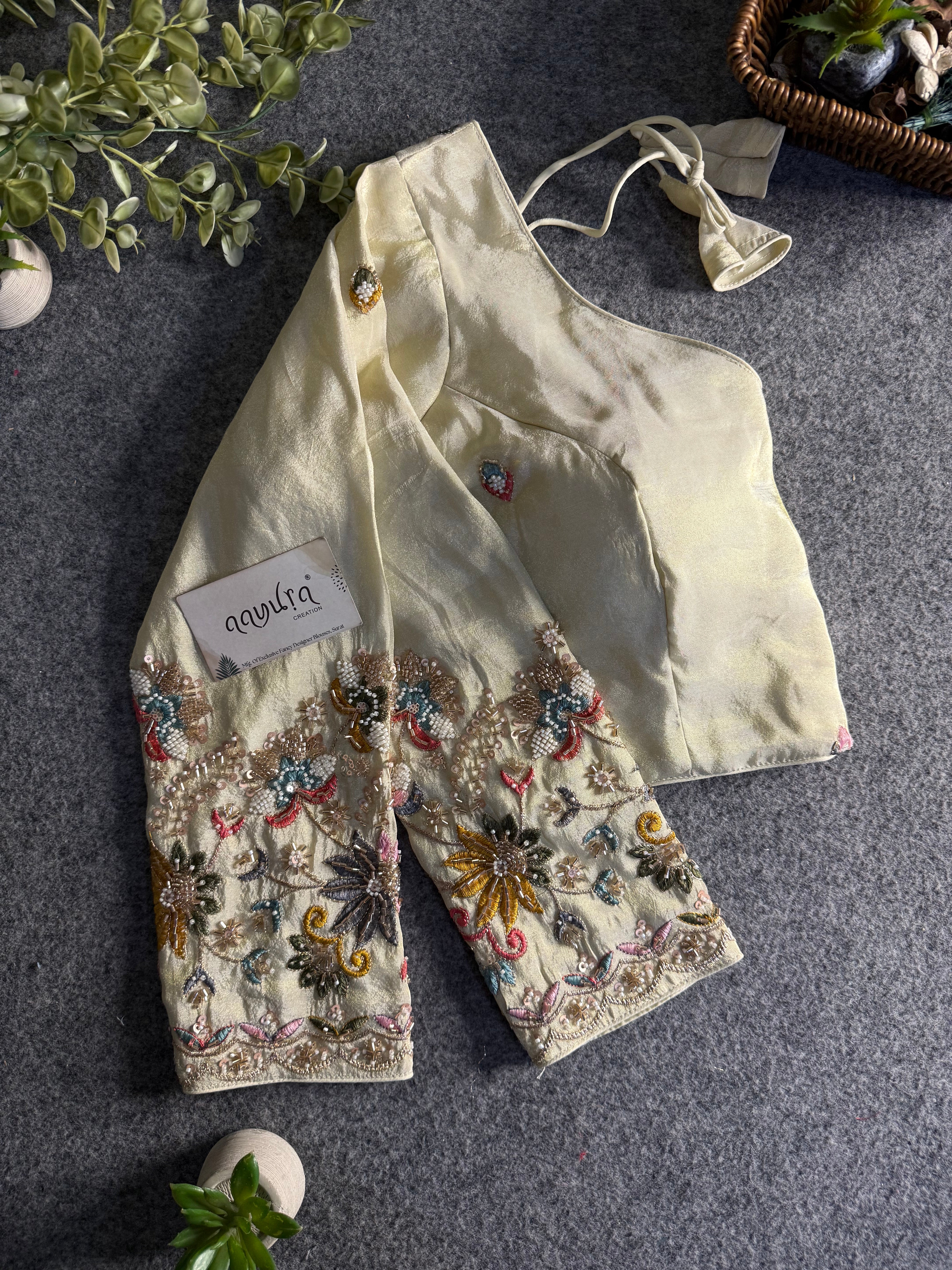 Regal Beads Work Designer Blouse