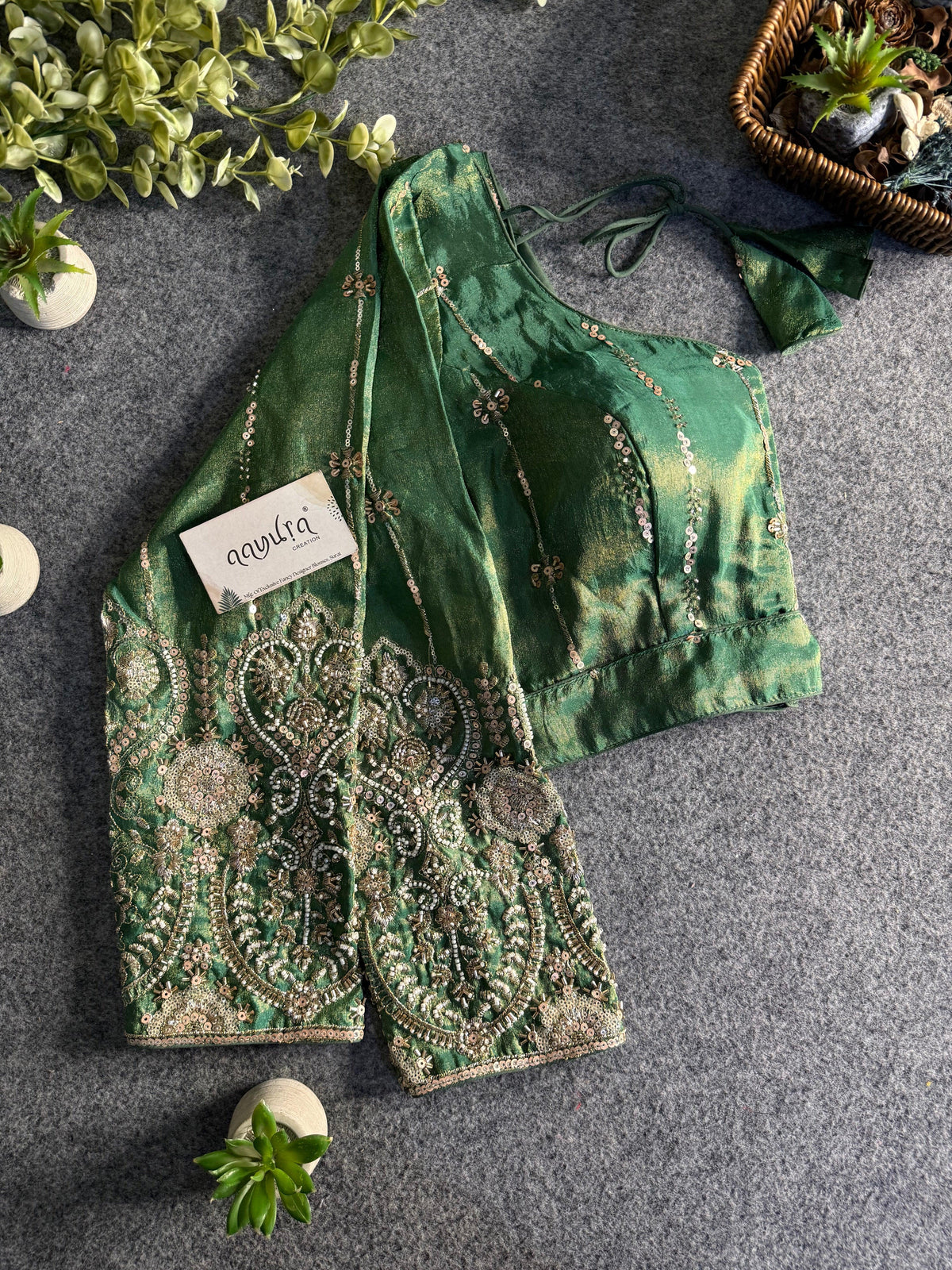 Heritage South Silk Designer Blouse