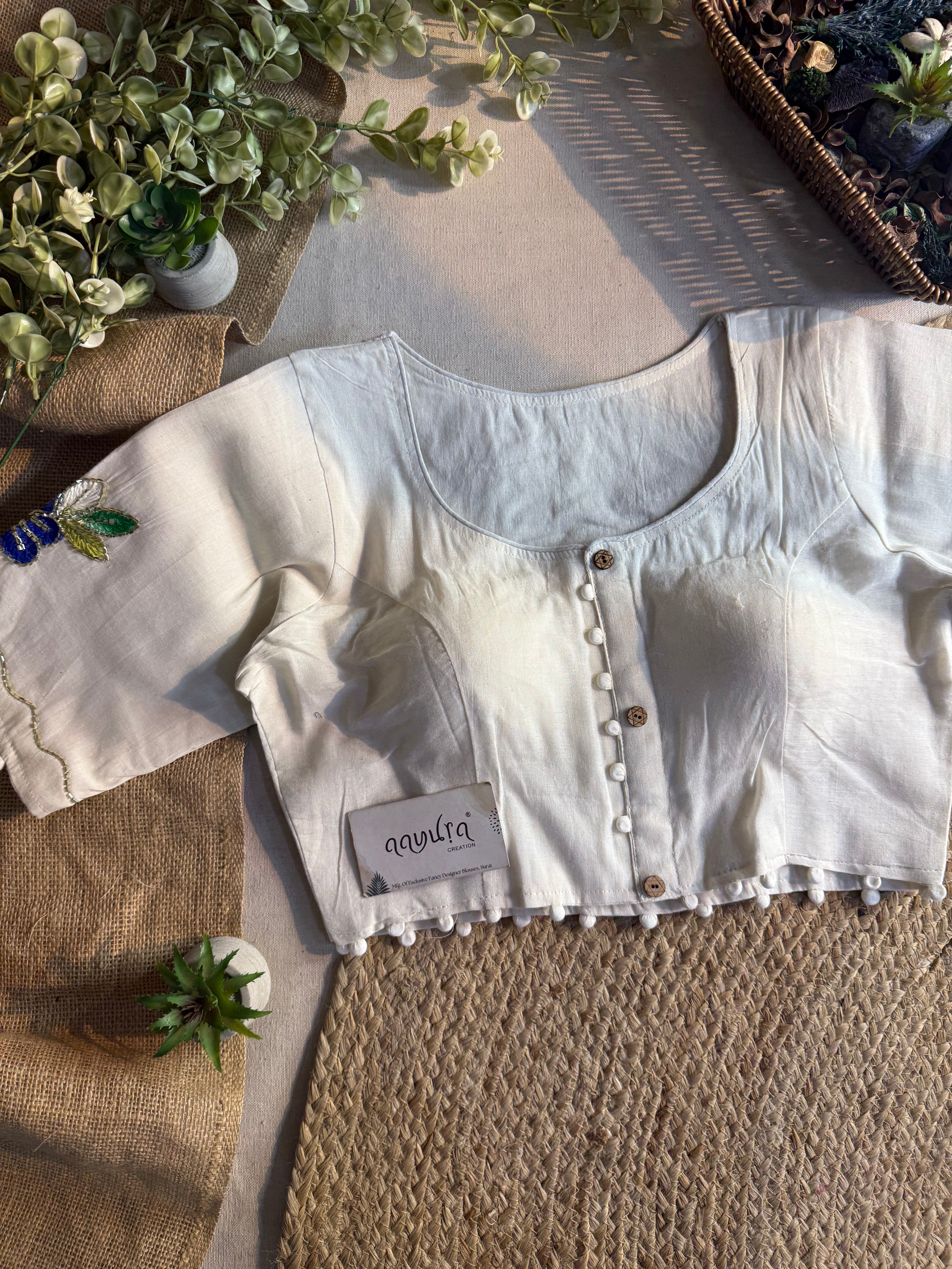 Elite Craft Cotton Blouse
