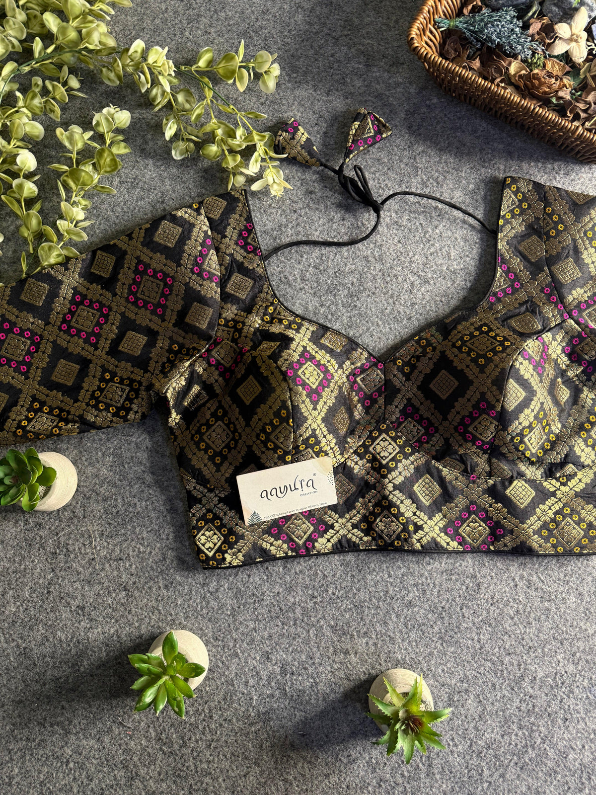 Sunehri Aura Blouse