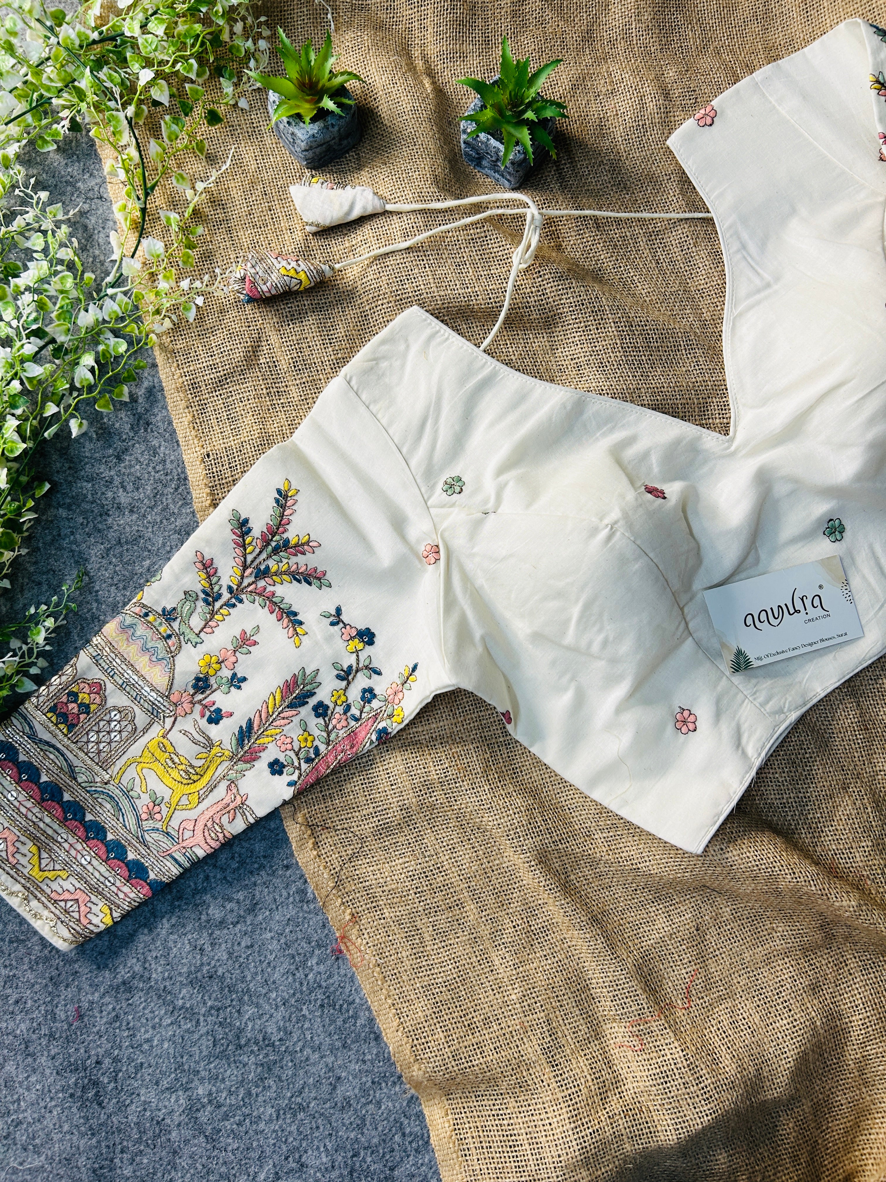 Embroidery Cotton Blouse