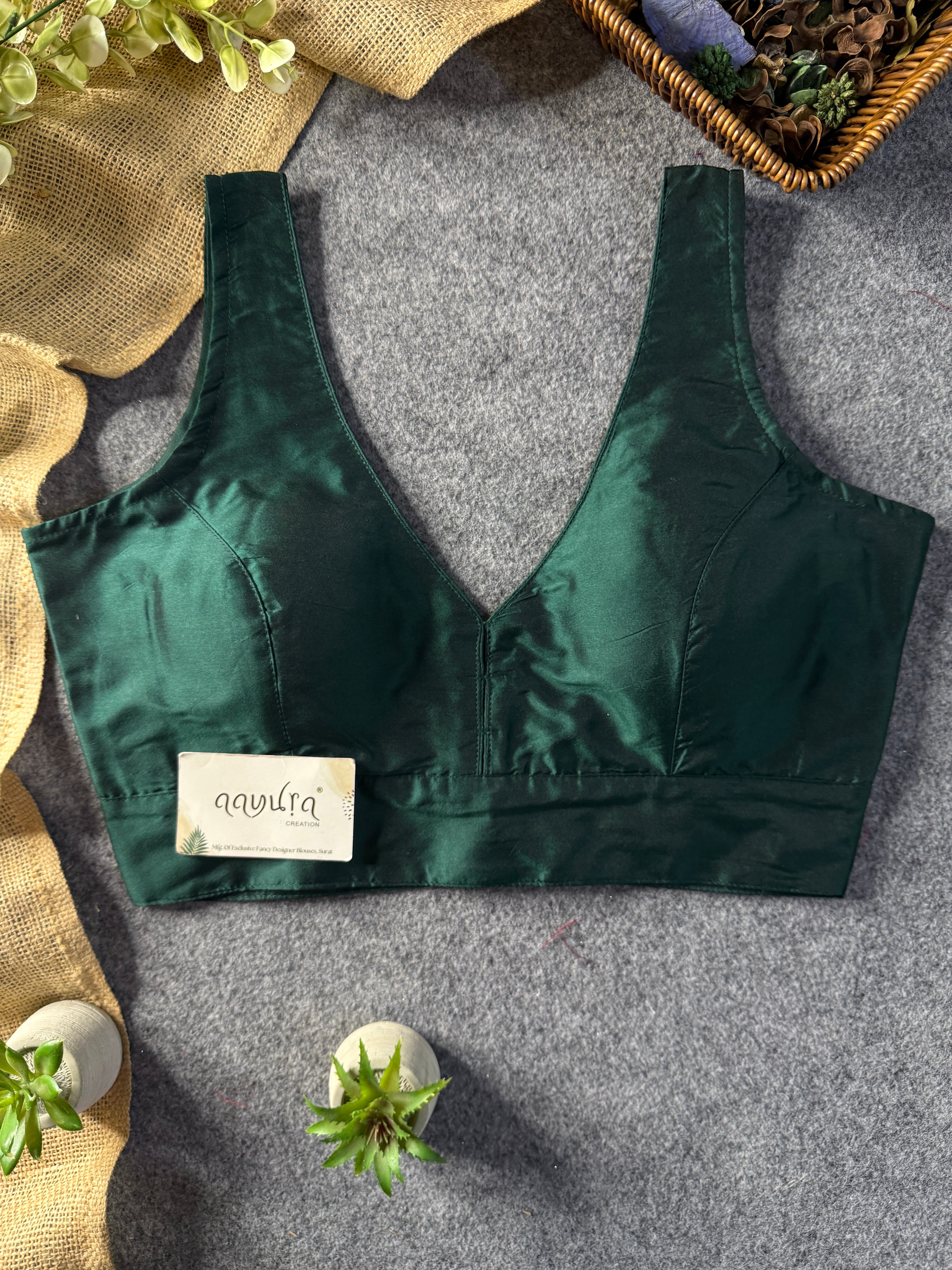 BOLLYWOOD STYLE-BOTTLE GREEN