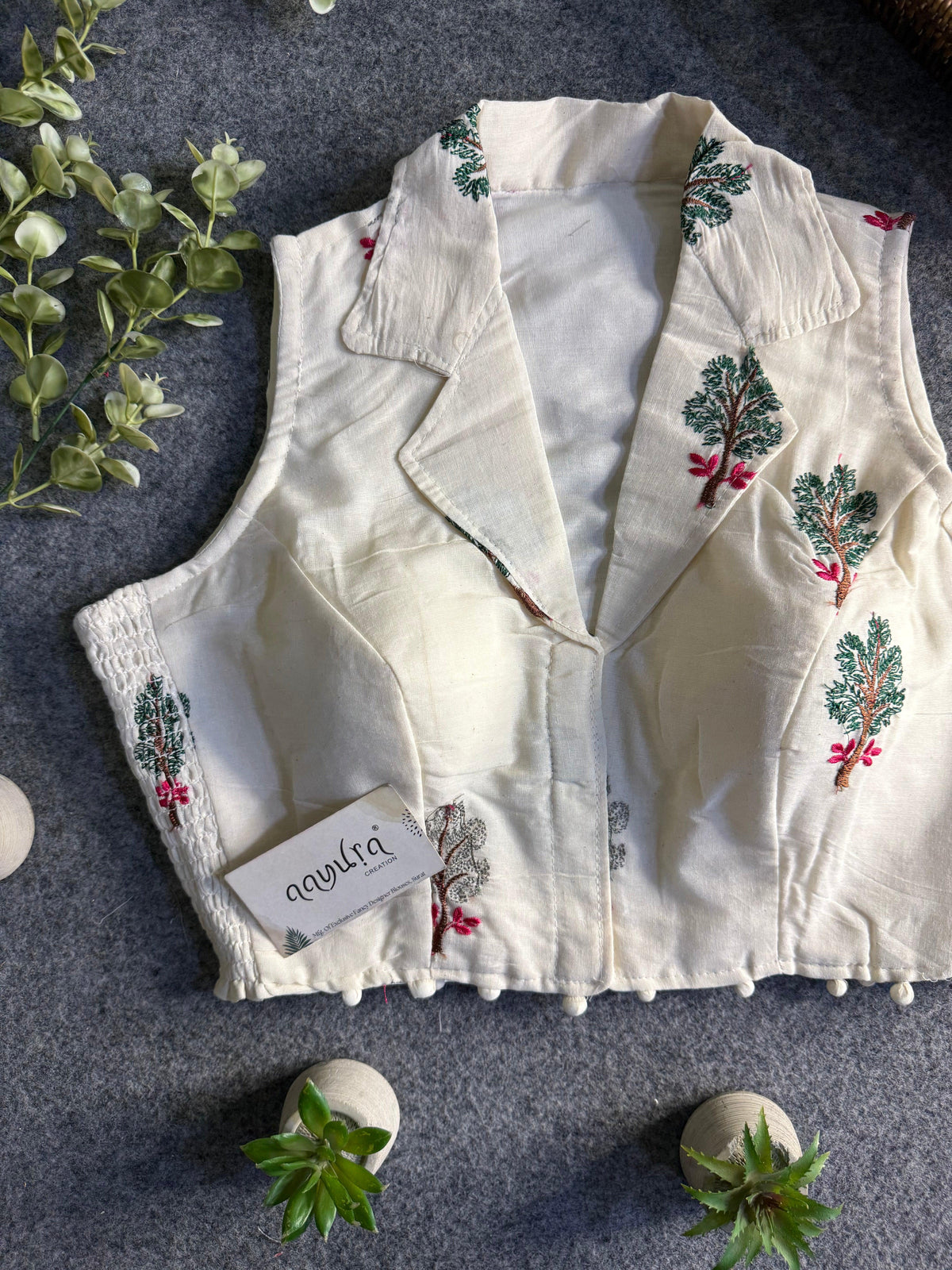 FlexiFit Cotton Designer Blouse