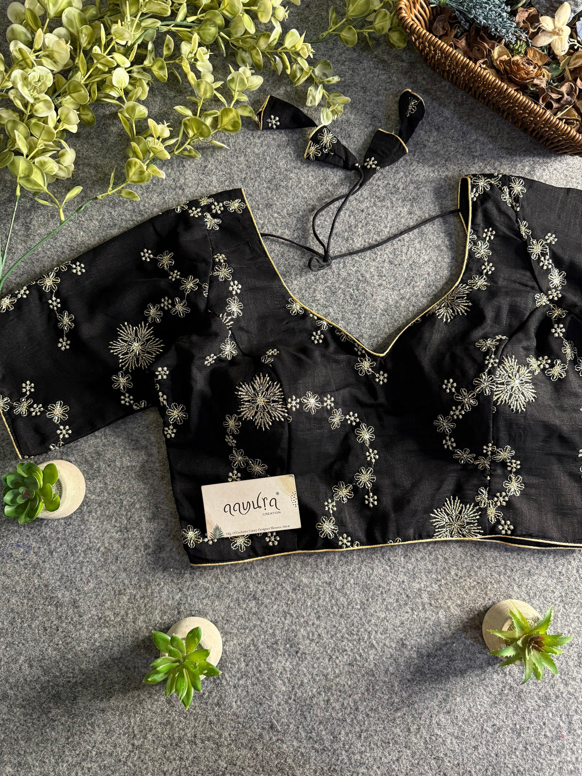 Sadvika-2 Vichitra Silk Blouse