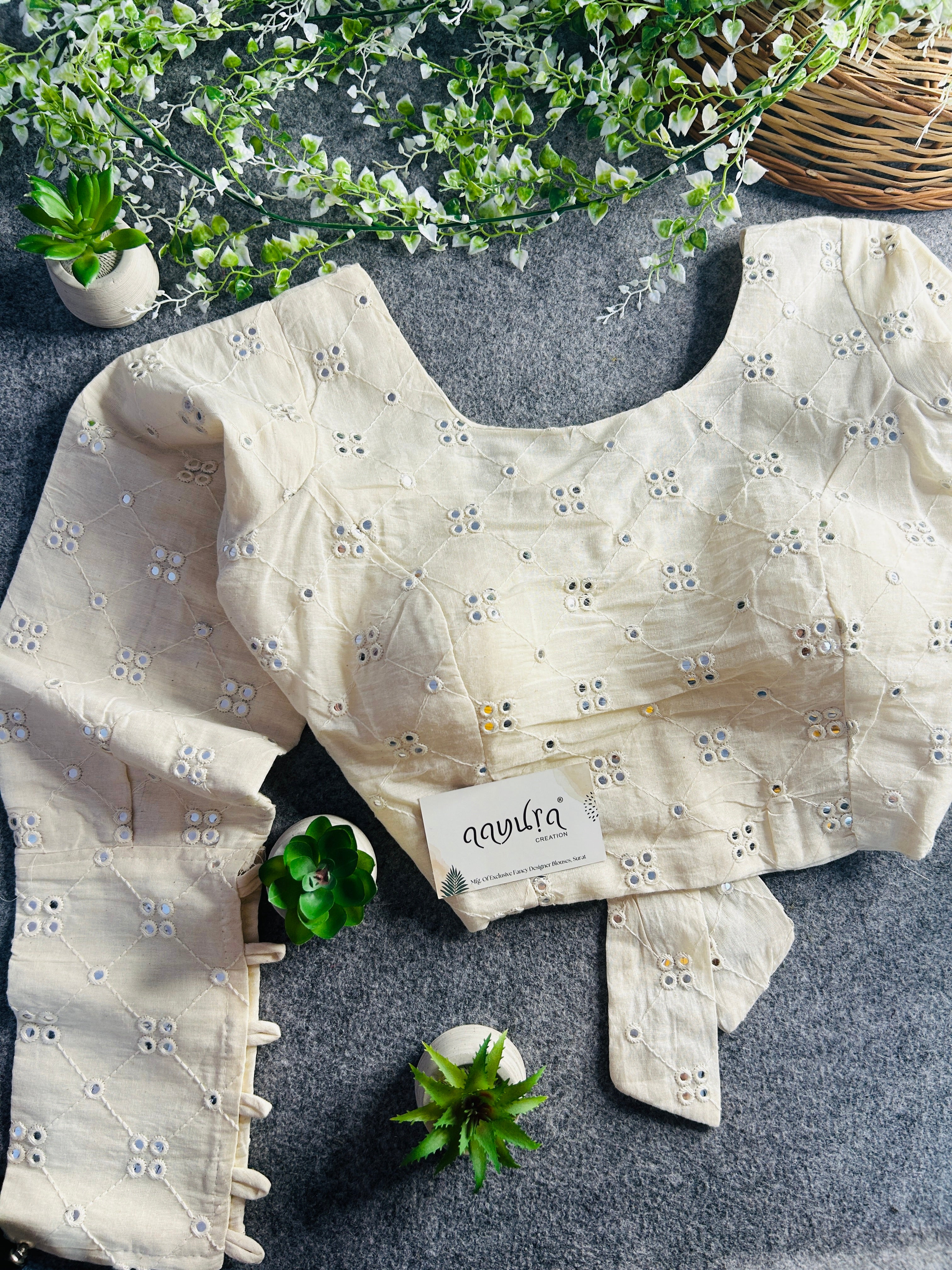 Reshma Khadi Blouse