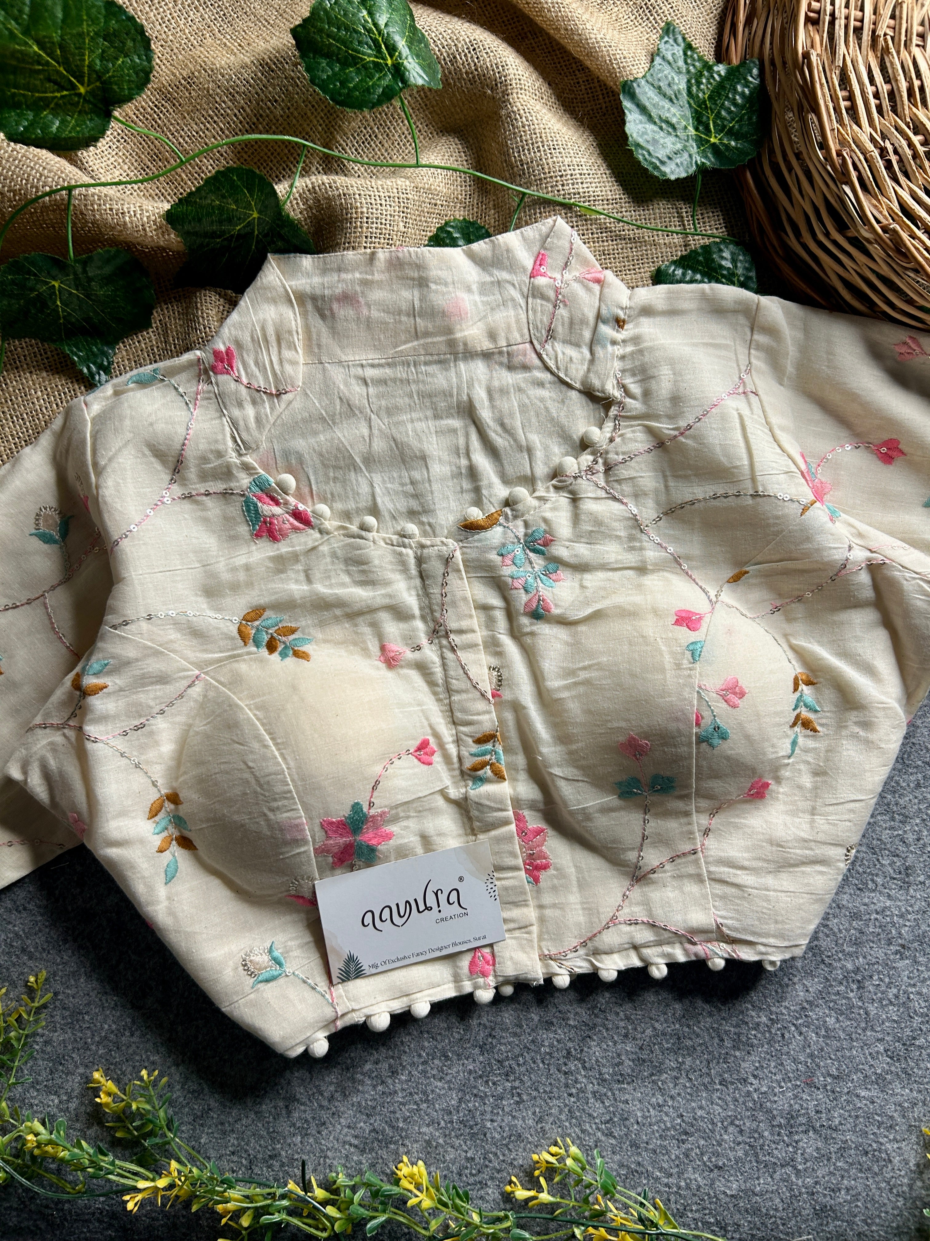 BabyColler Khadi blouse