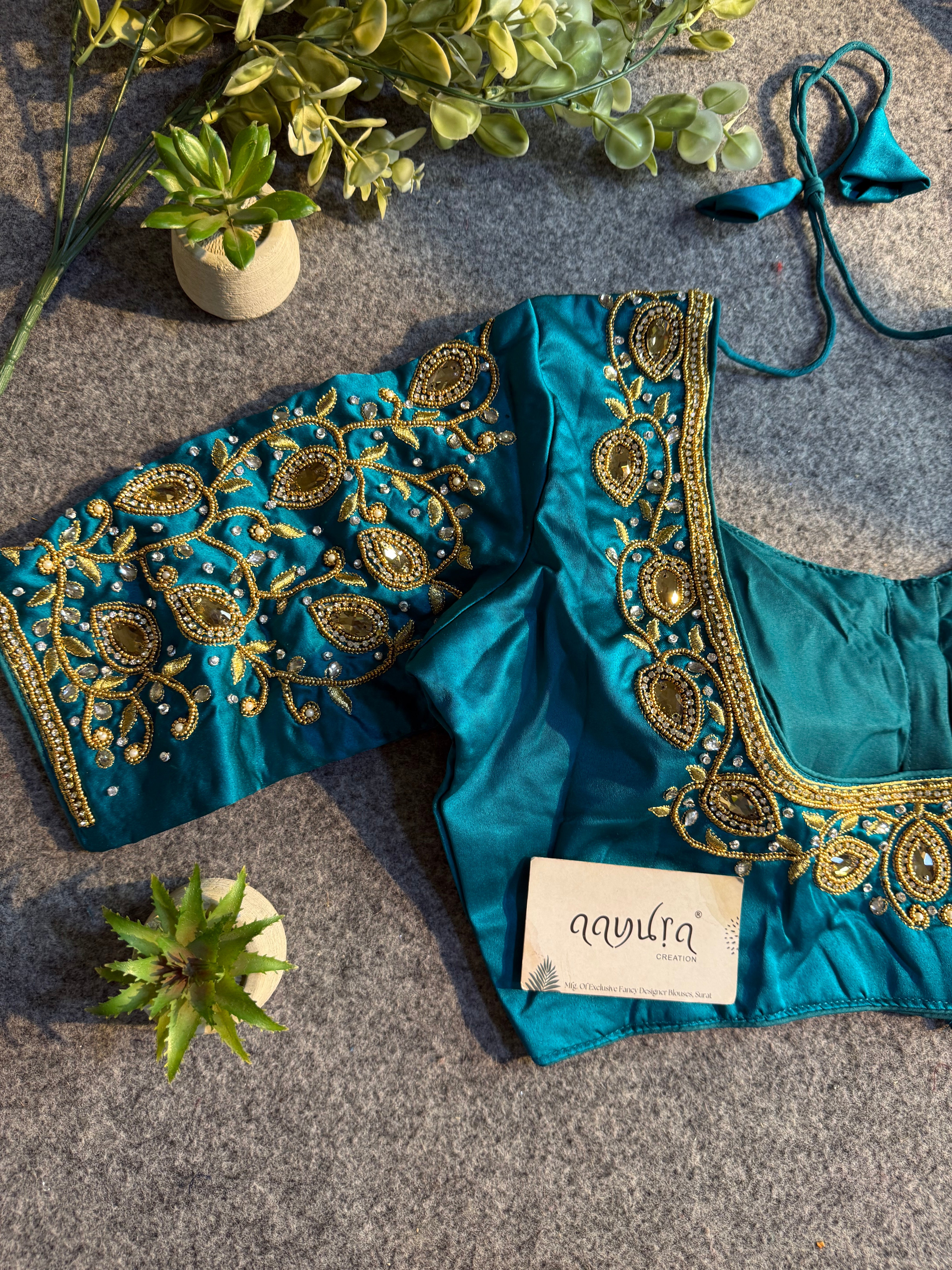 Twinkle Aari Work Blouse