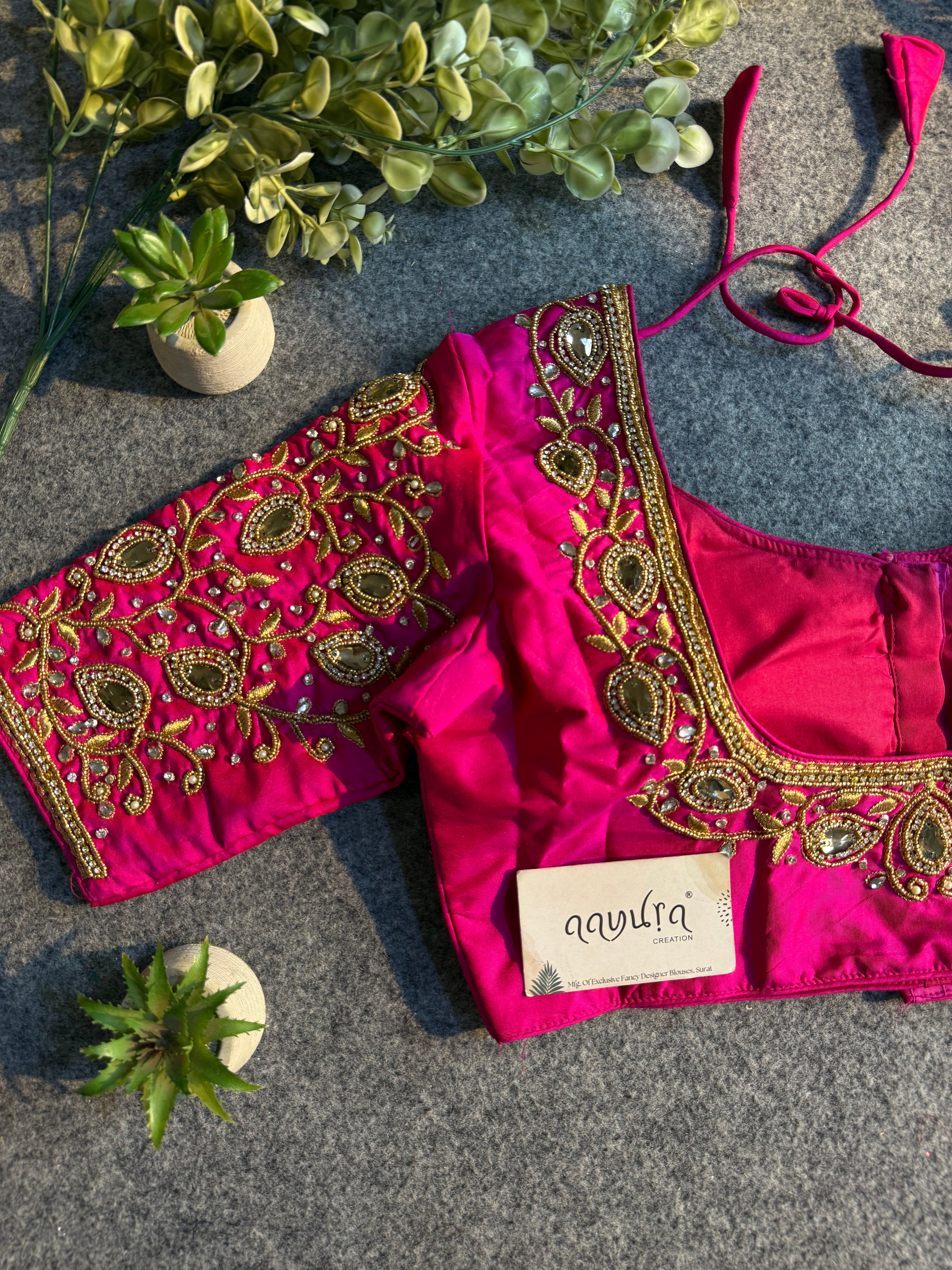 Twinkle Aari Work Blouse