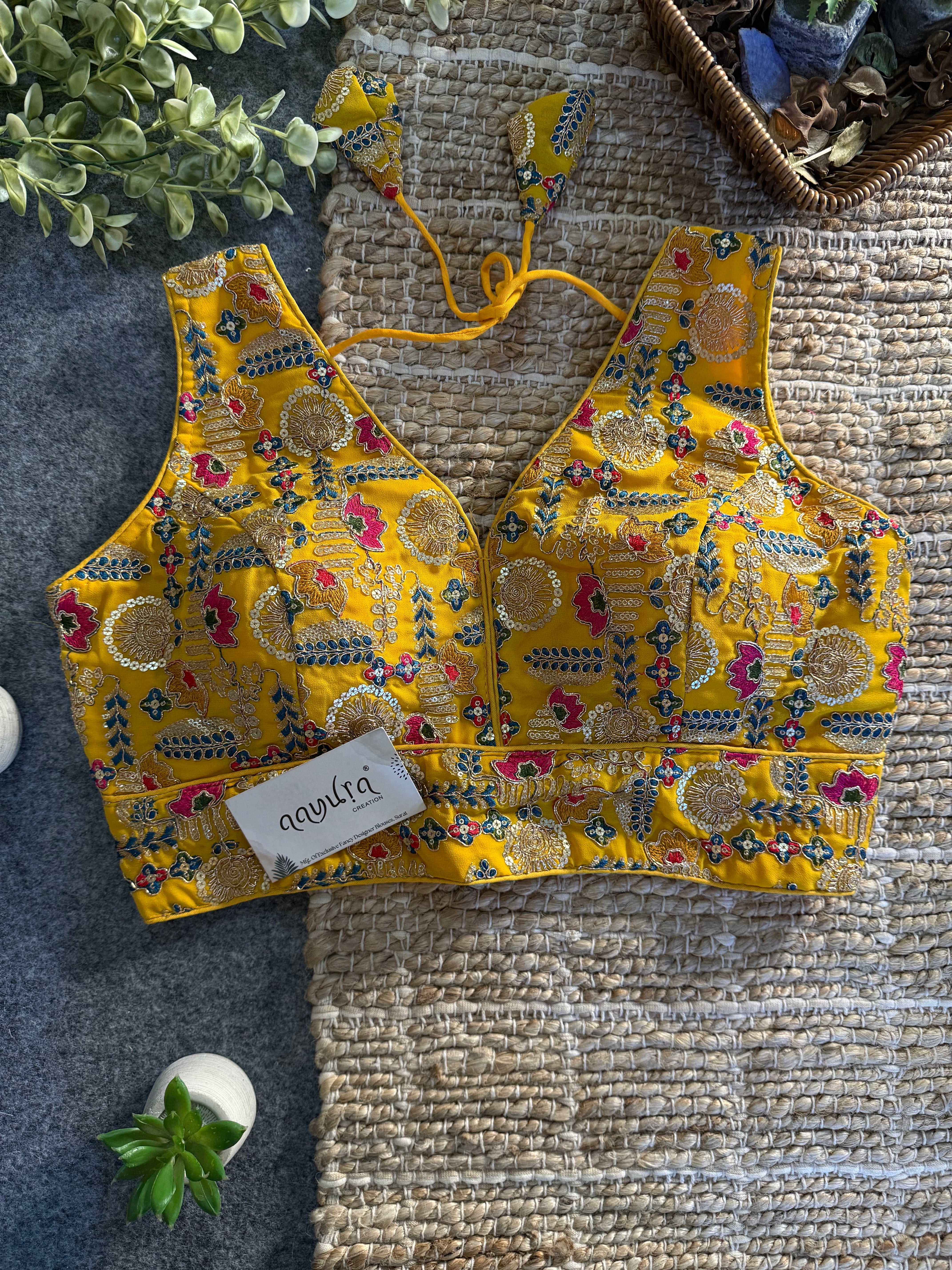 Embroidered Work Blouse