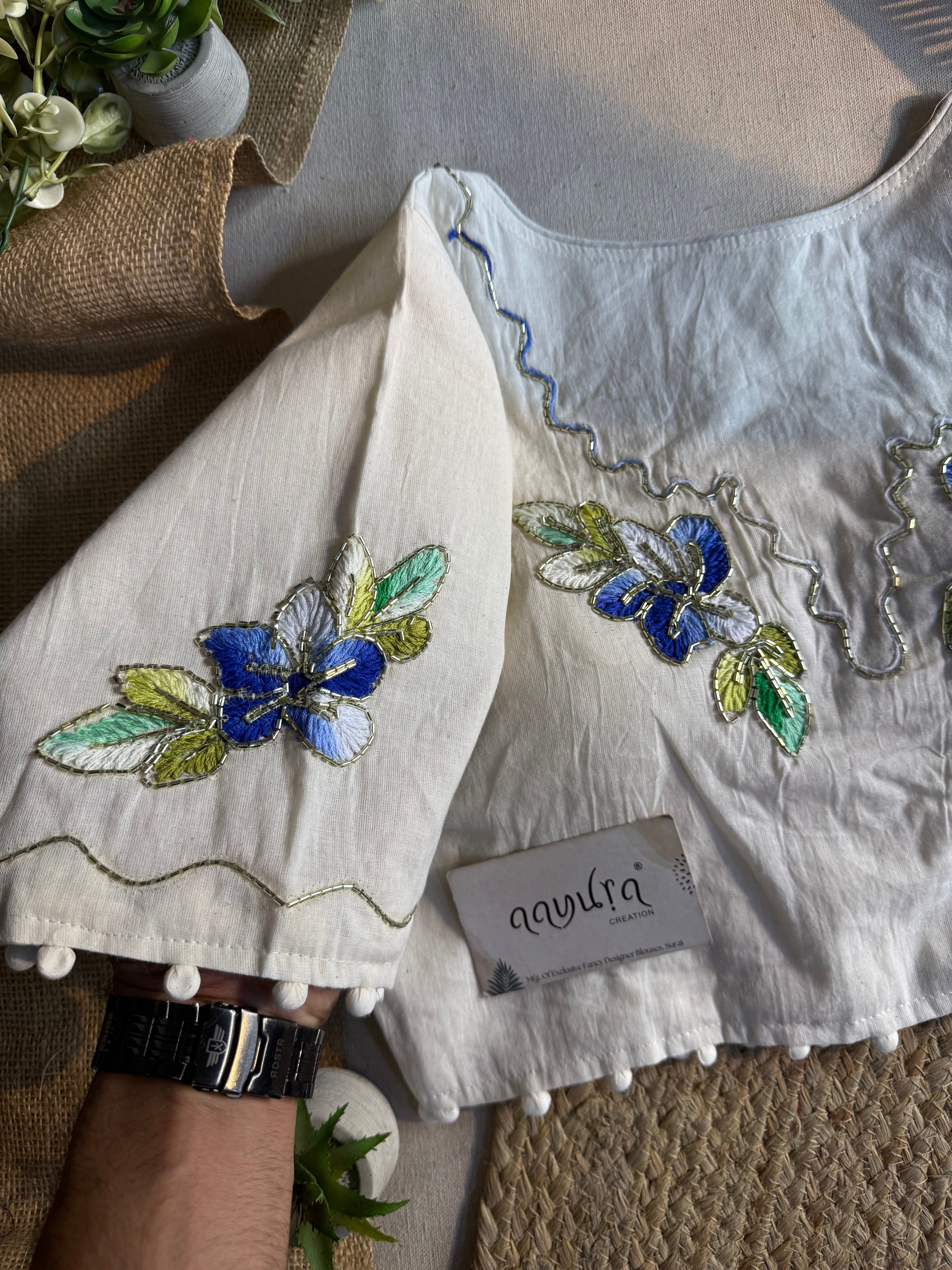 Elite Craft Cotton Blouse