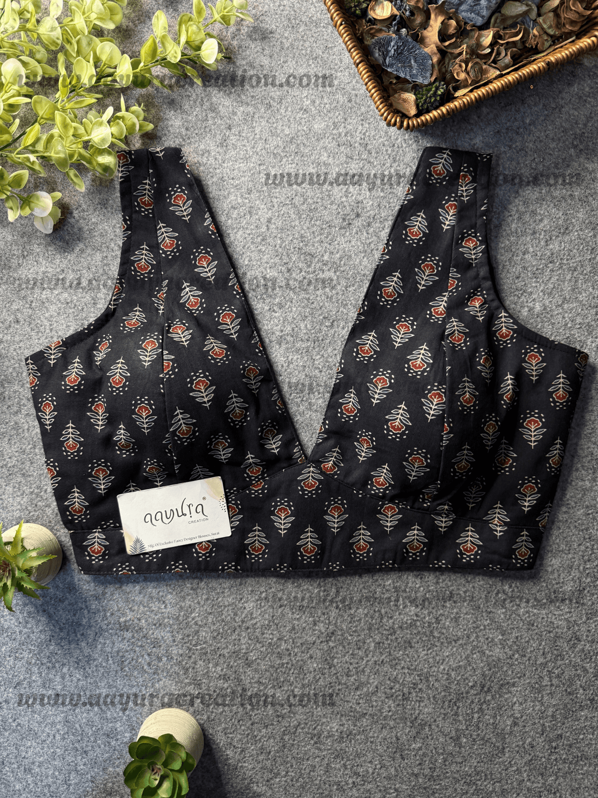 V Neck Cotton