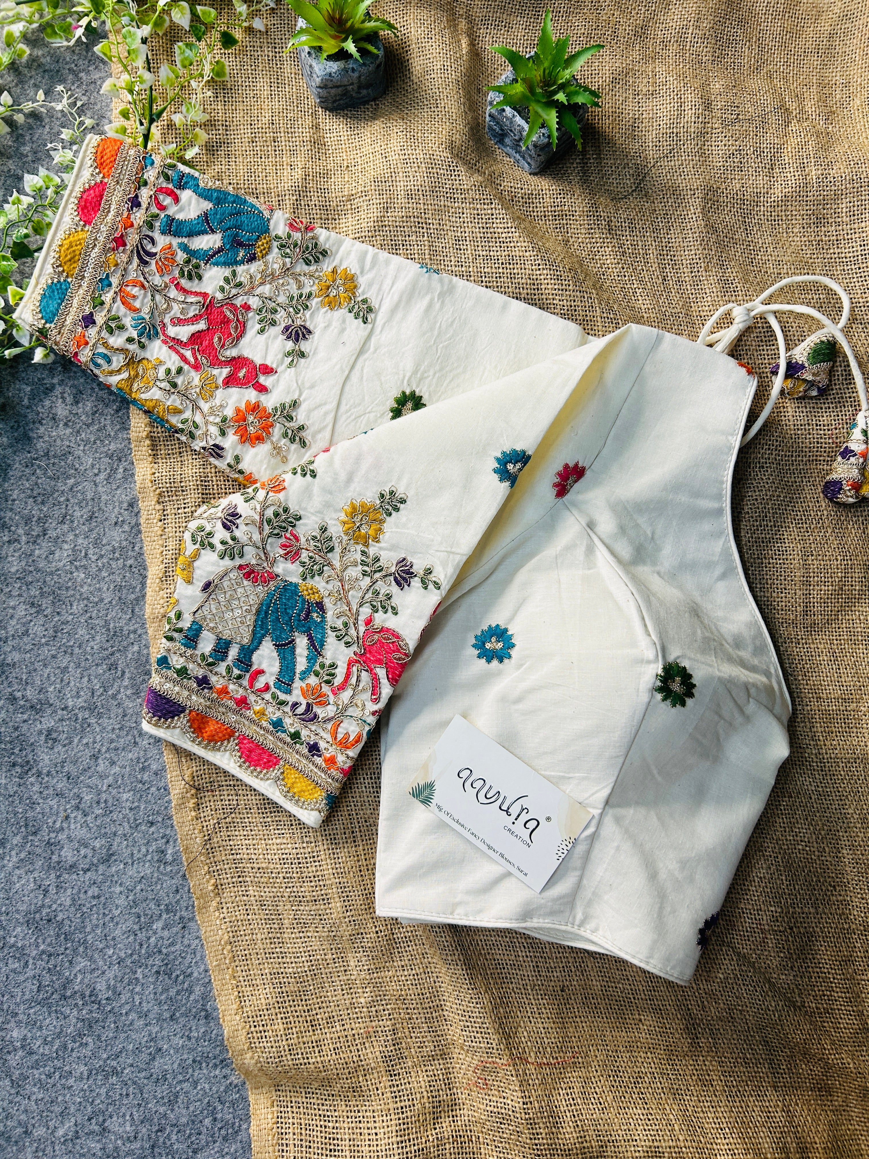 Embroidery Cotton Blouse