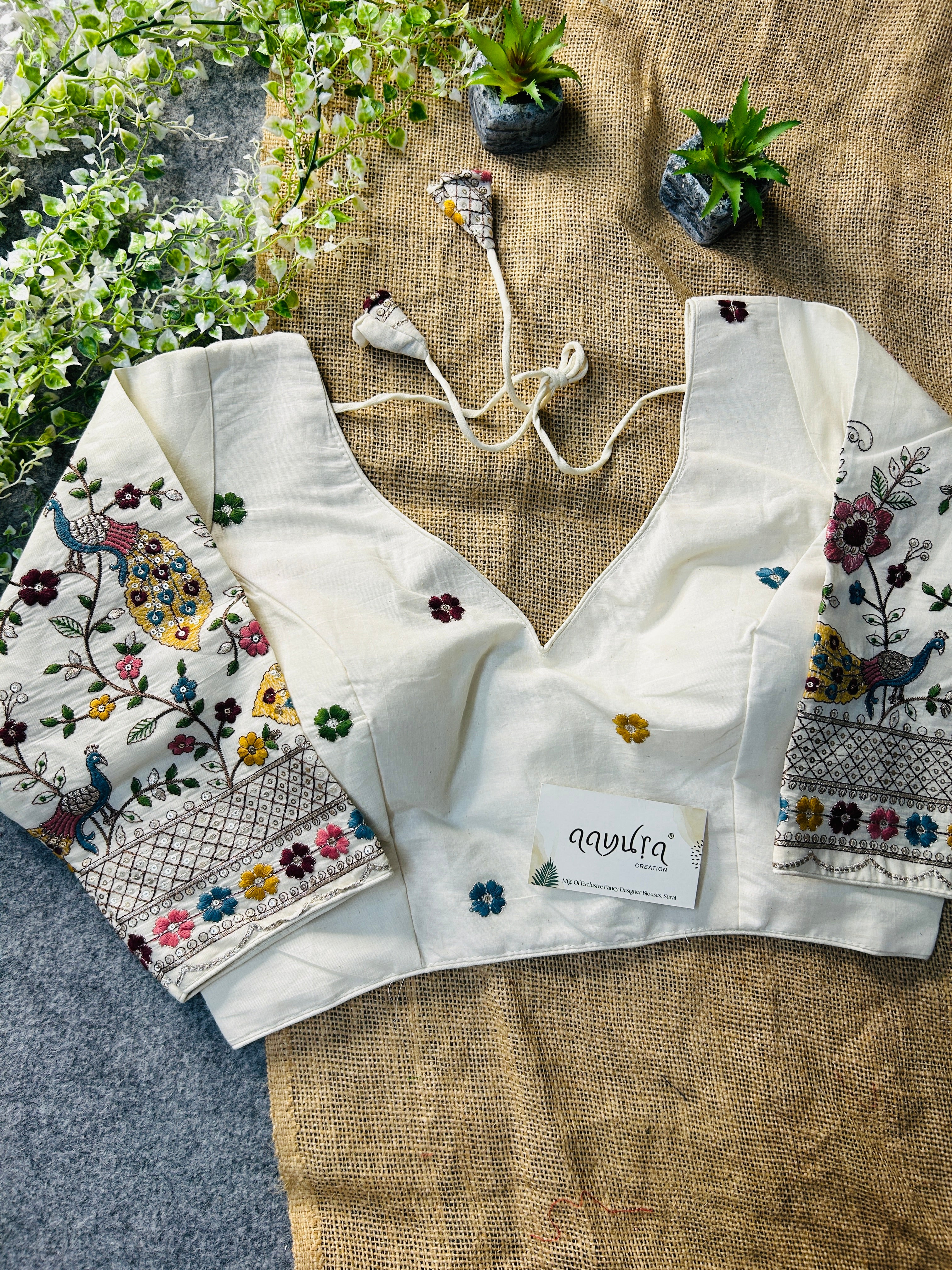 Embroidery Cotton Blouse