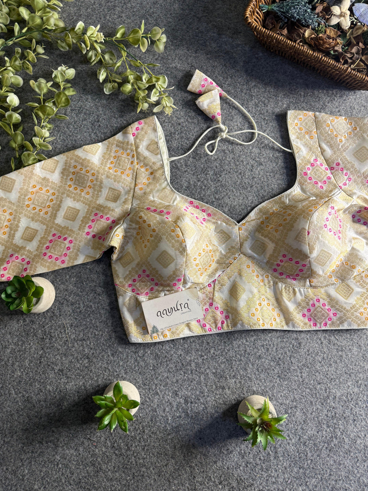 Sunehri Aura Blouse
