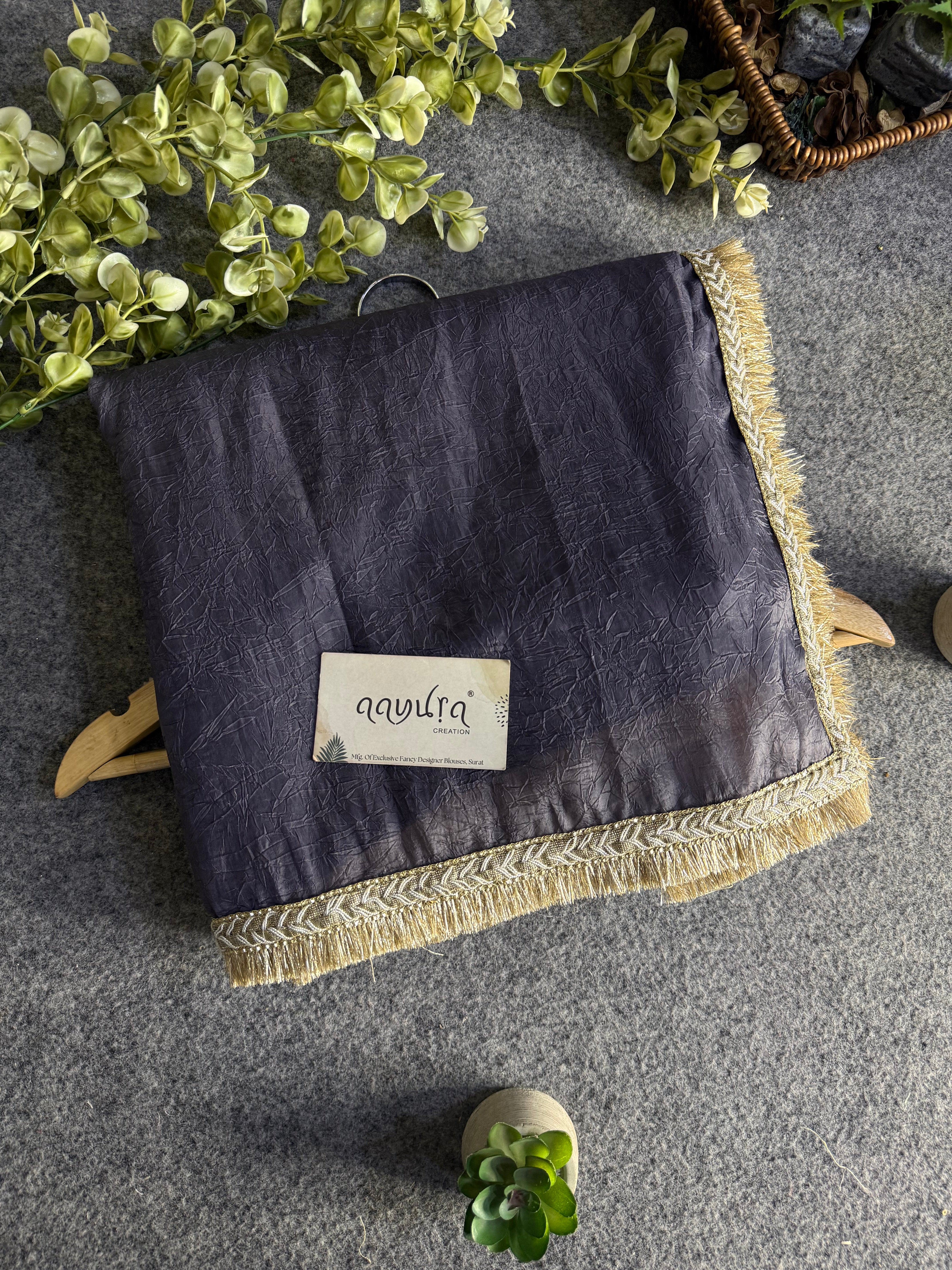 Starlight Mirror Strap Blouse Set