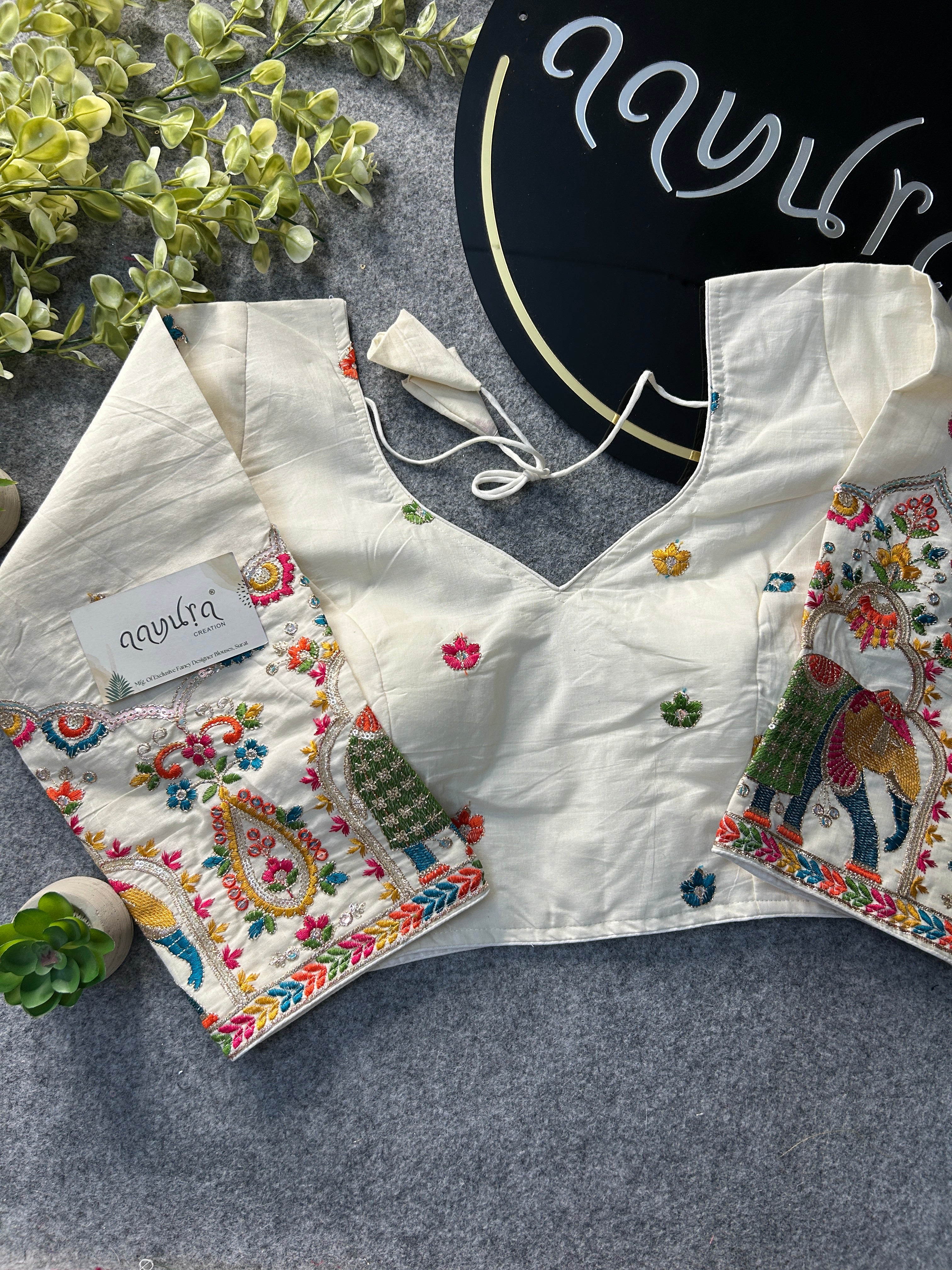 Embroidery Cotton Blouse