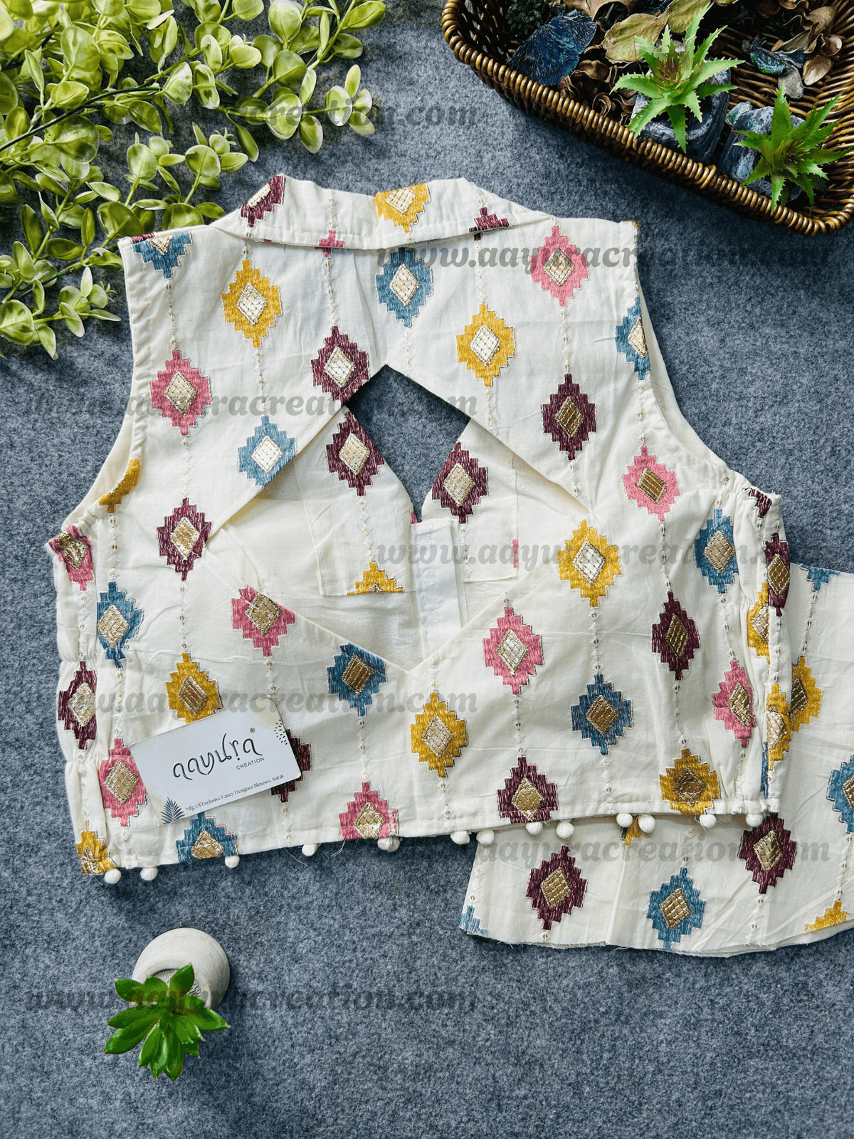 Cotton Stretchable Blouse