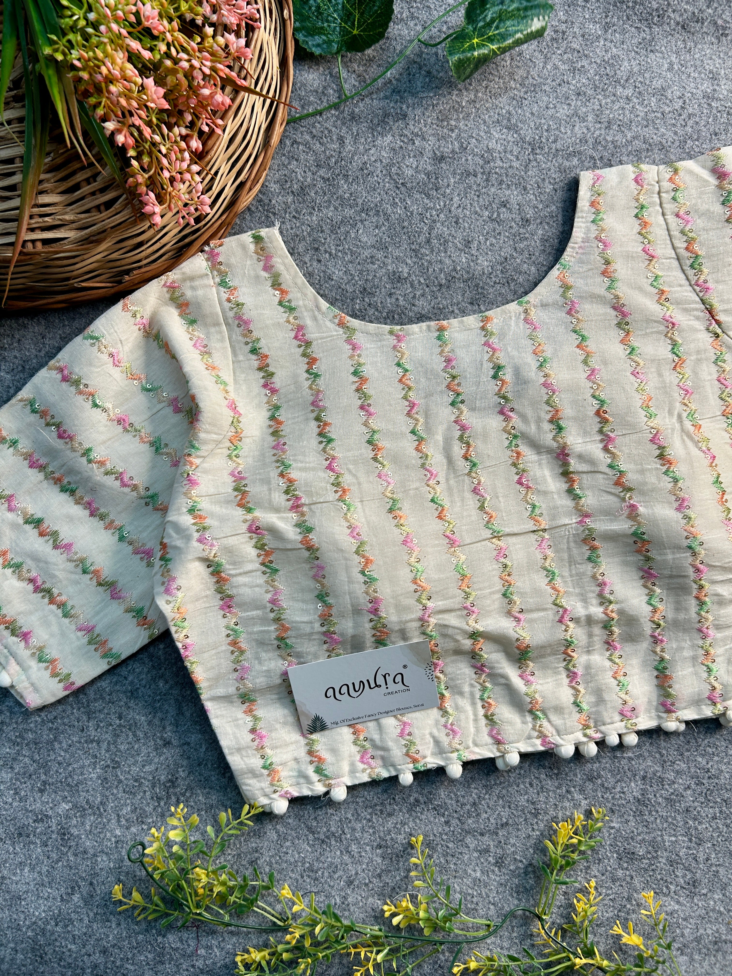 Khadi Cotton Blouse
