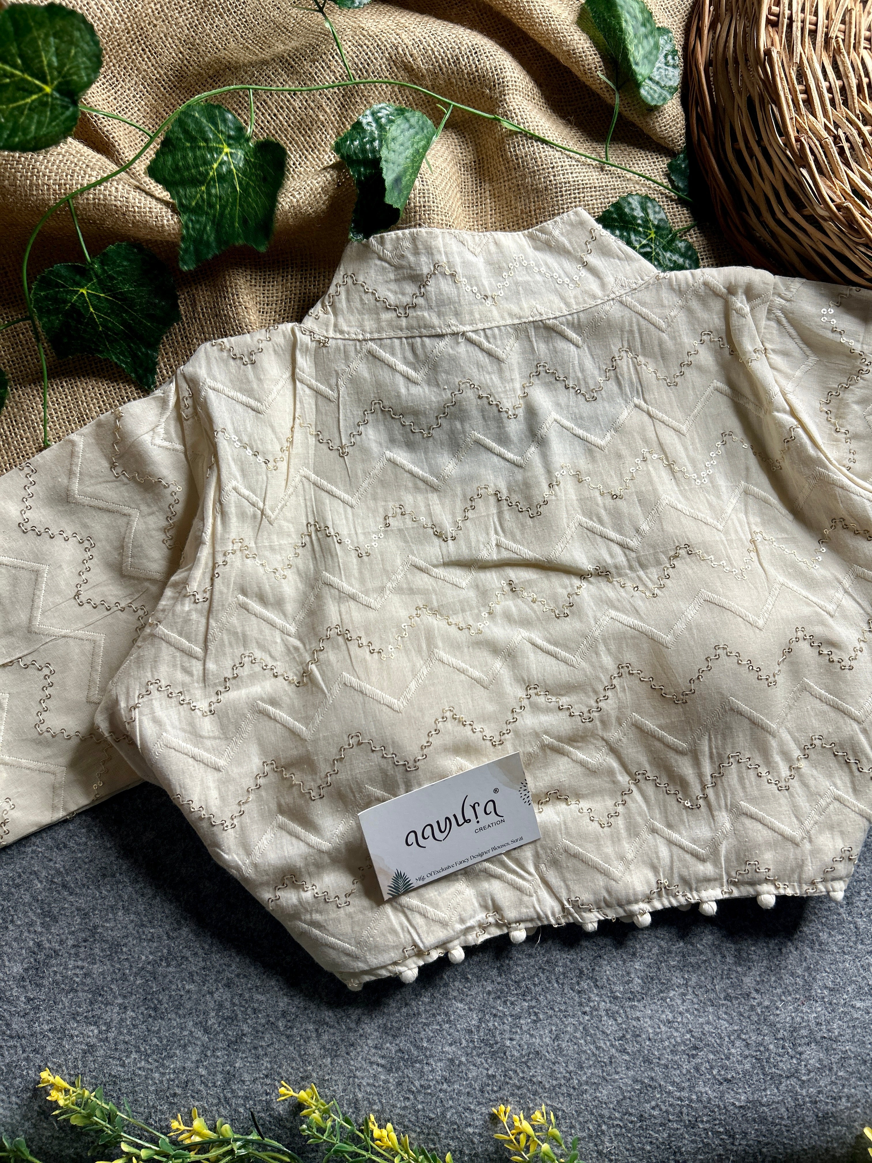 BabyColler Khadi blouse
