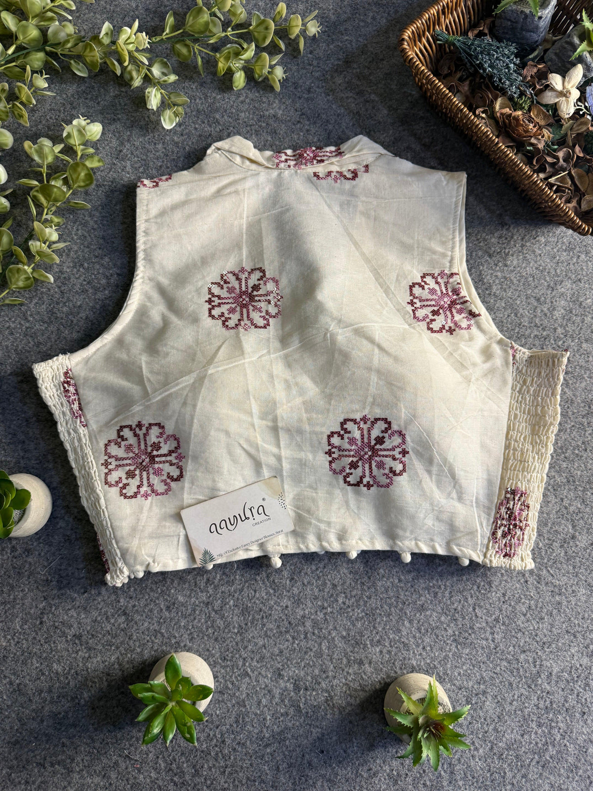 FlexiFit Cotton Designer Blouse
