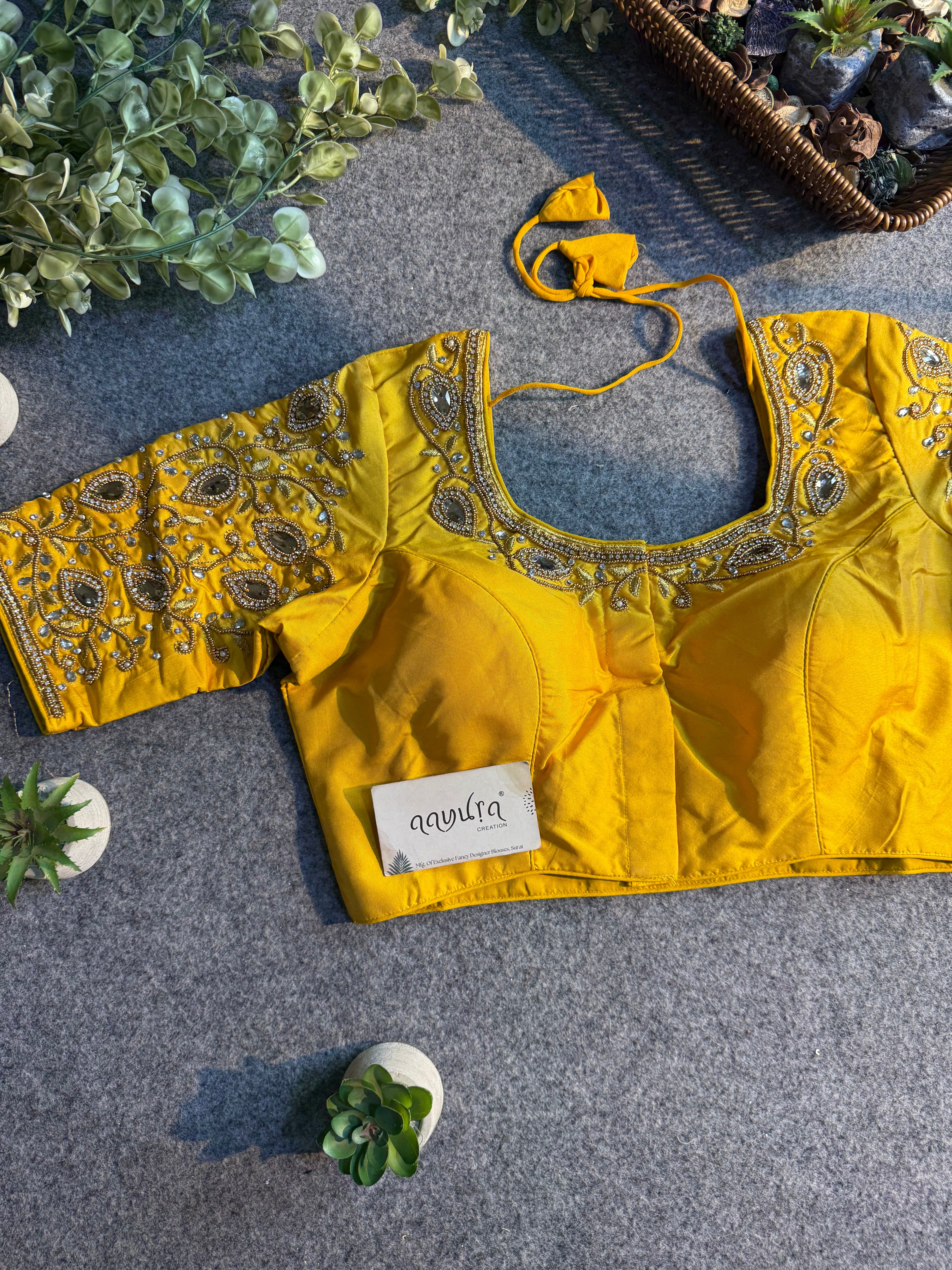 Twinkle Aari Work Blouse