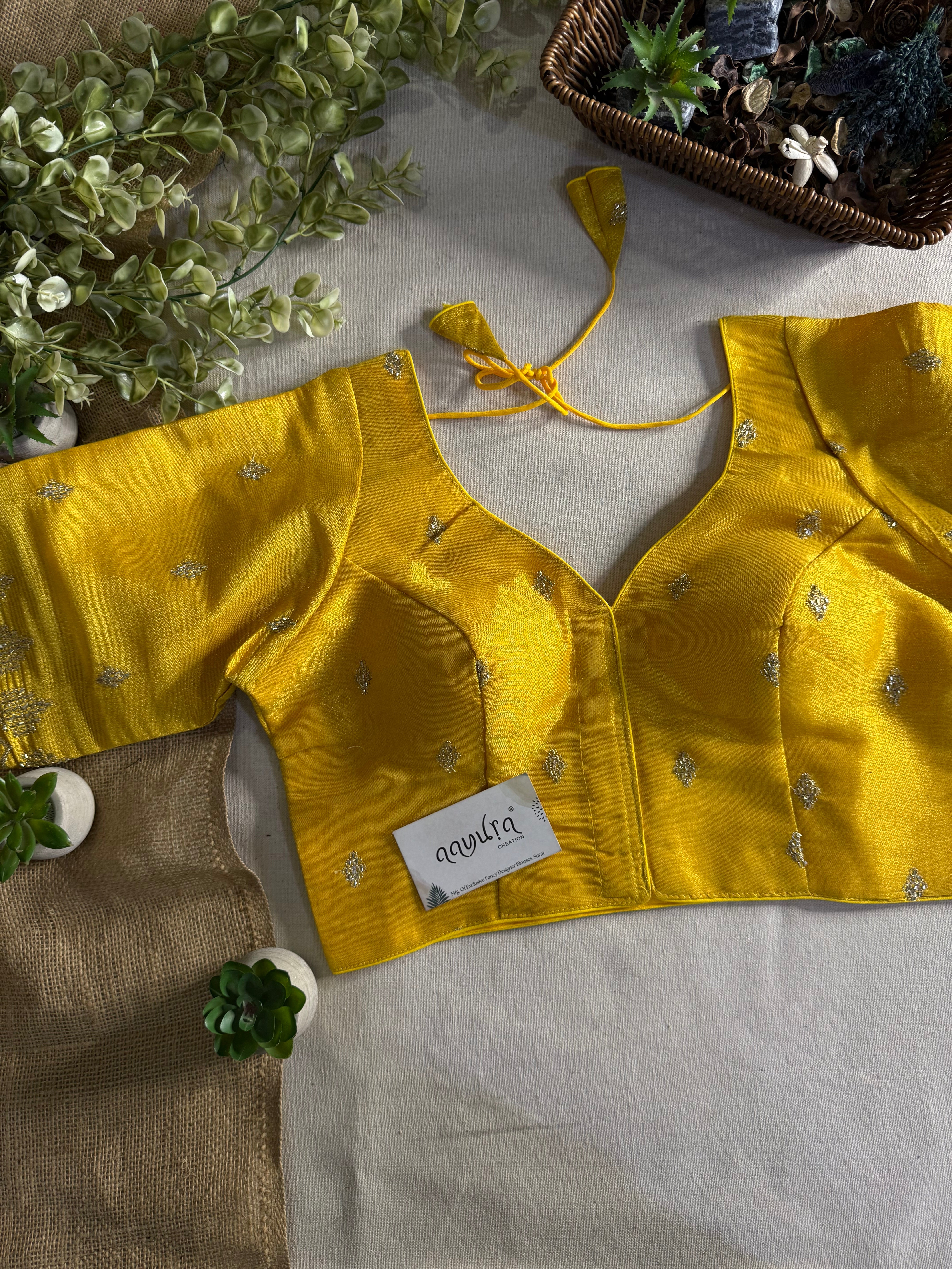 Zoya-2 Shimmer Butti Blouse