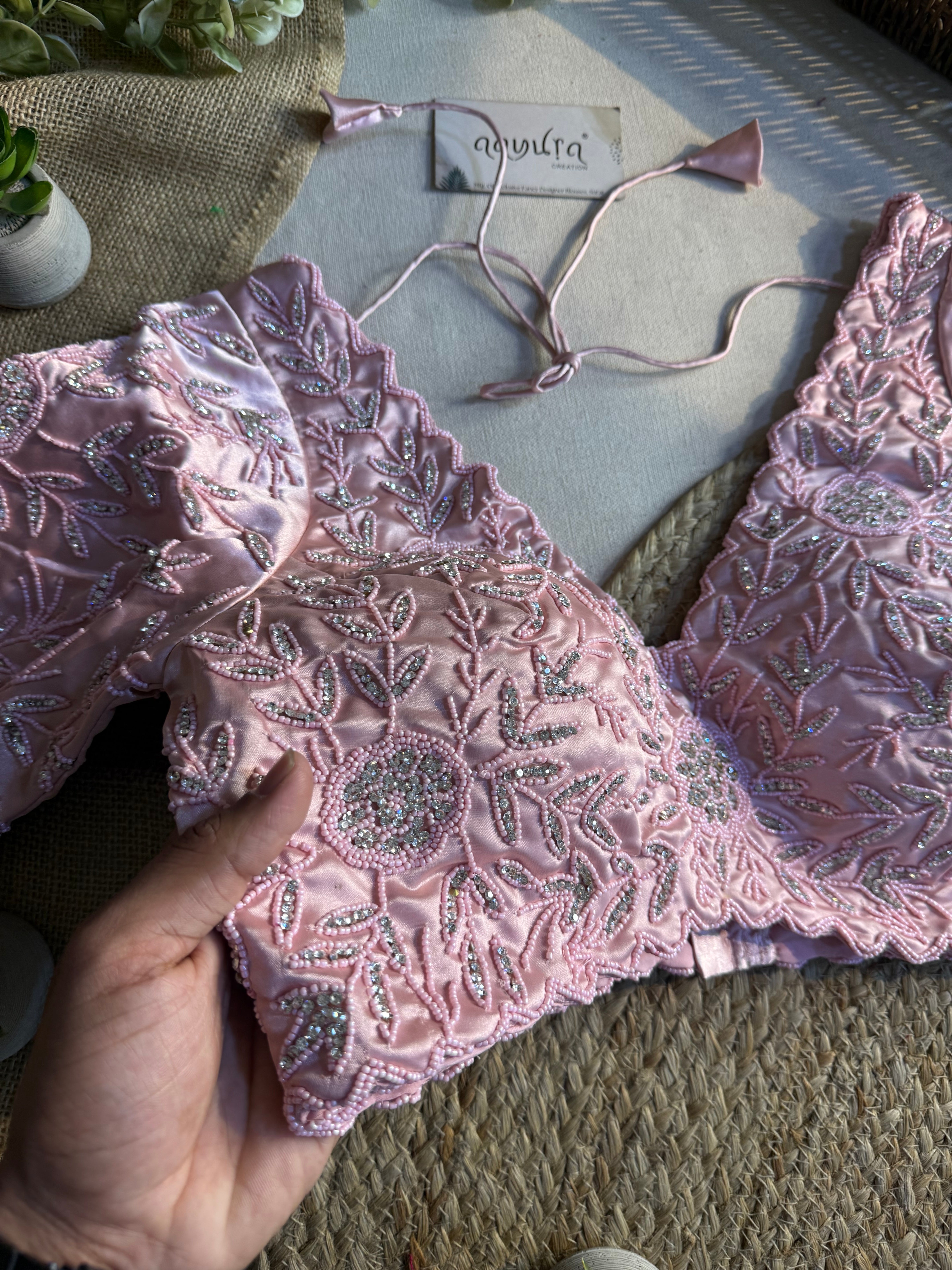 Aarvika Jarkan Work Blouse