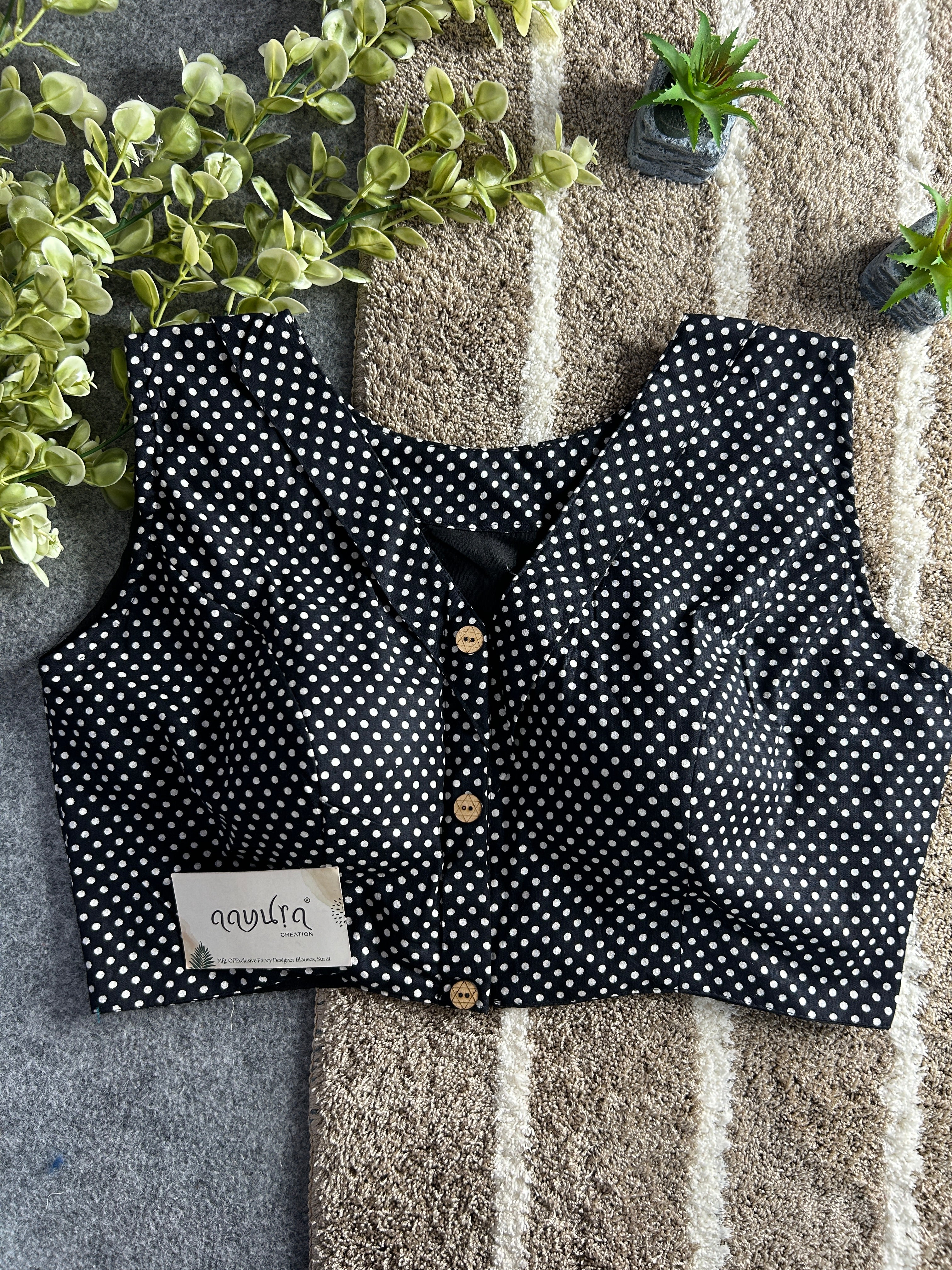 Cotton Coller Blouse