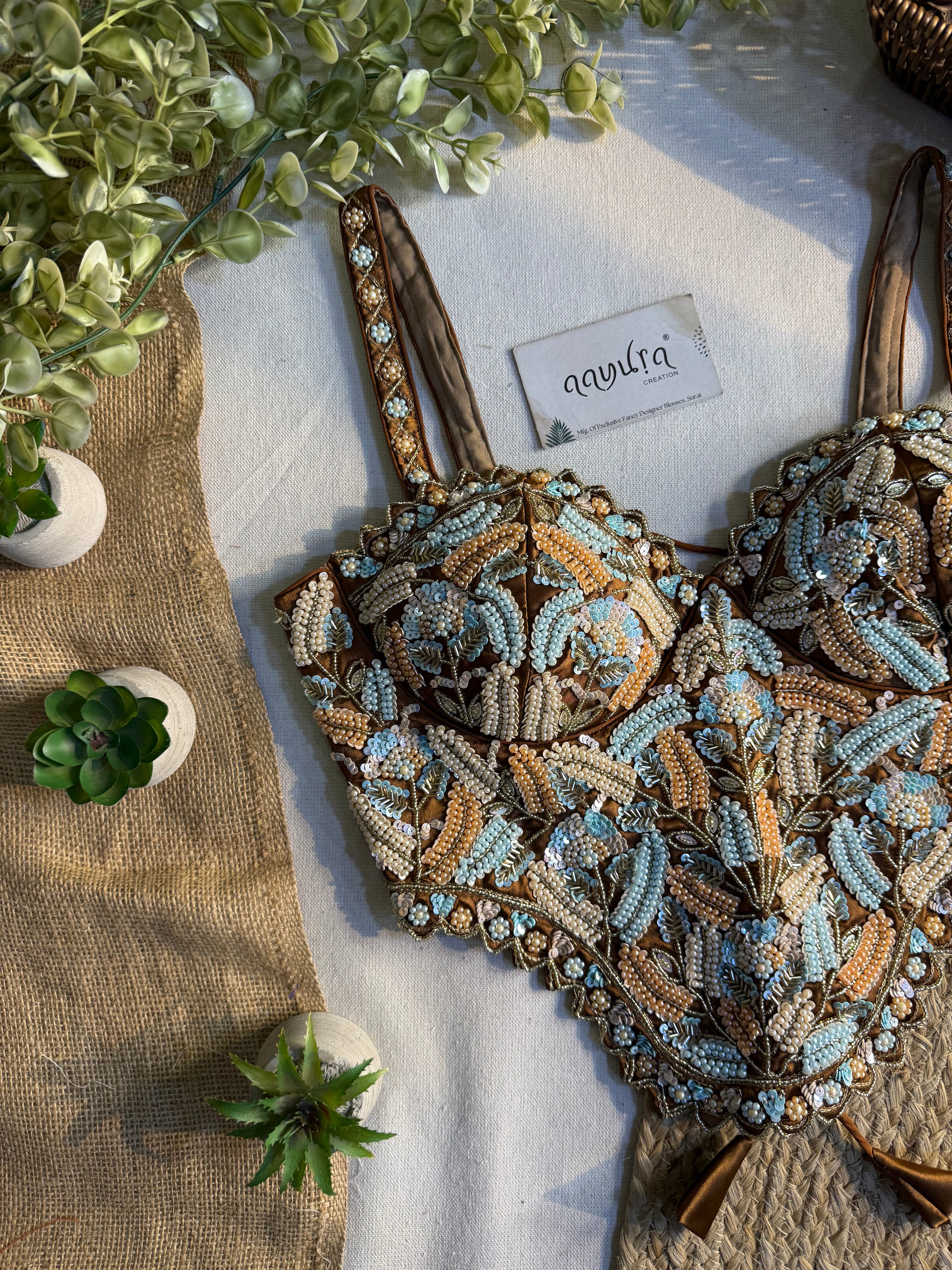 Opulent Handcrafted Designer Coord Set