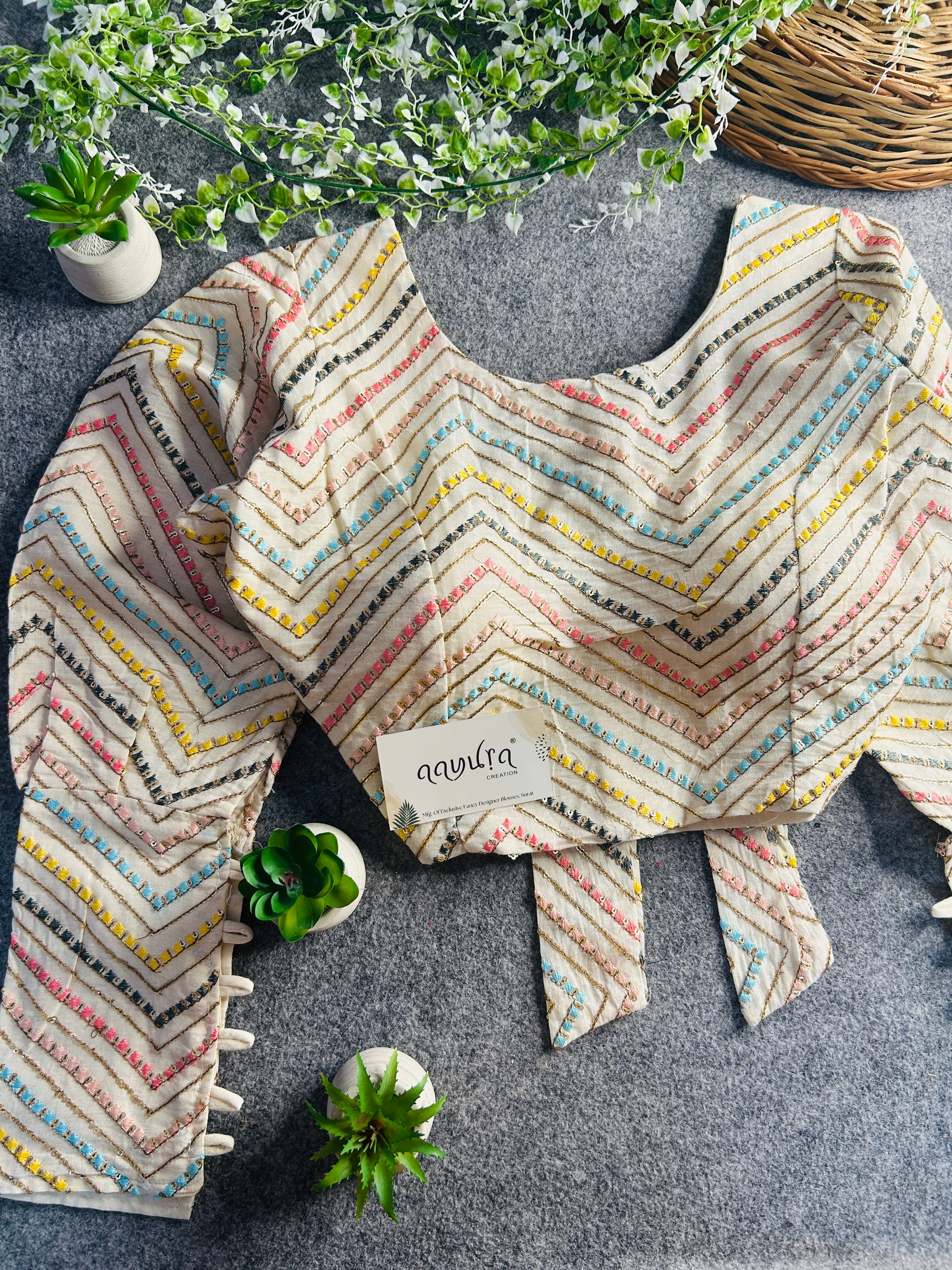 Reshma Khadi Blouse