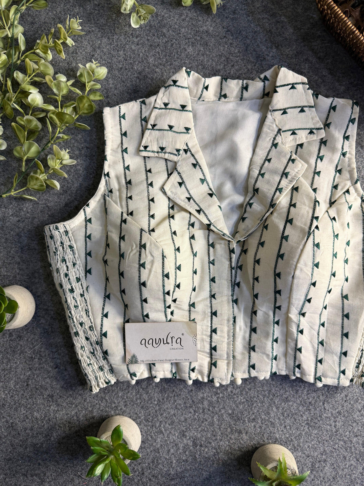 FlexiFit Cotton Designer Blouse