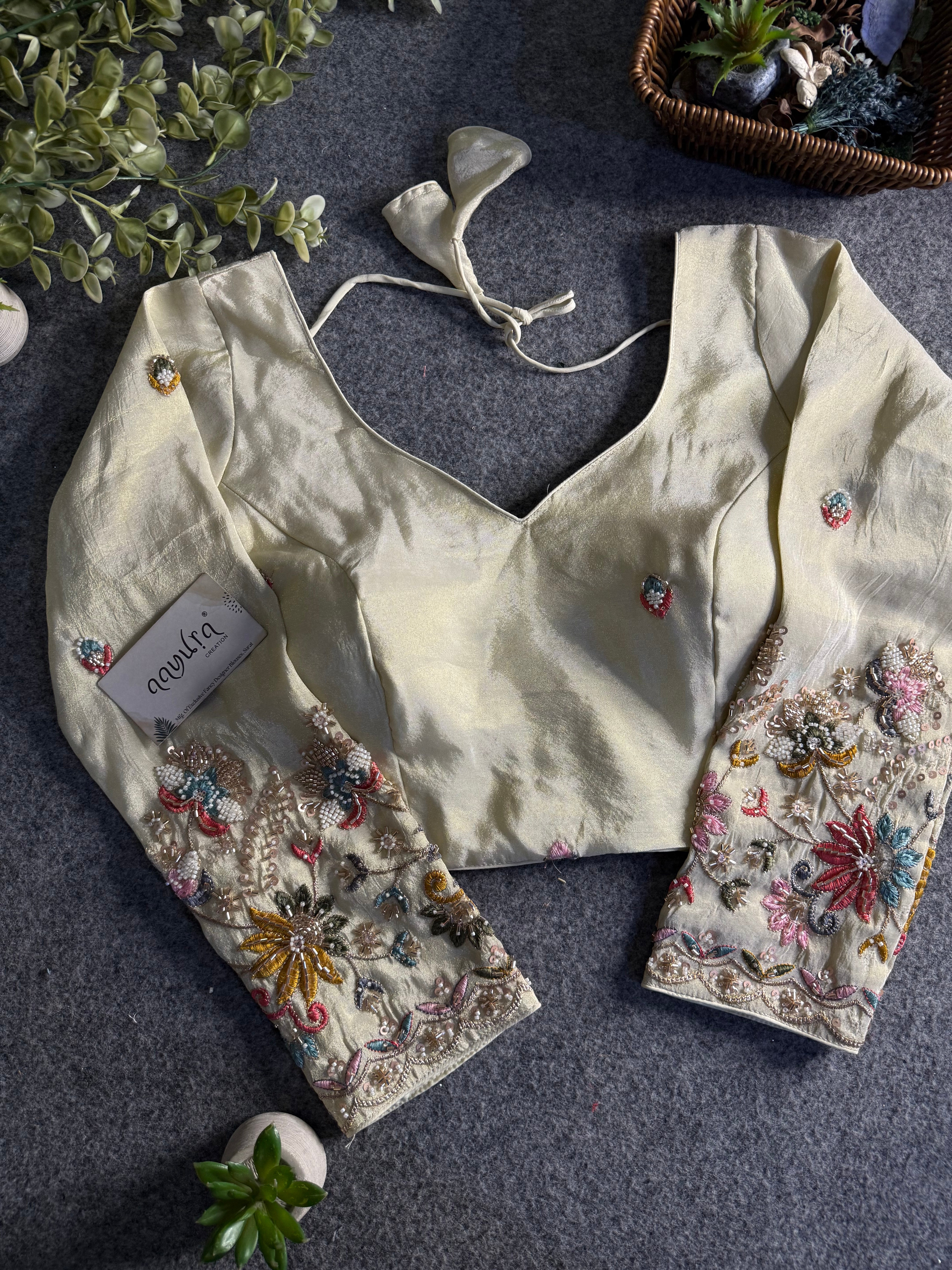 Regal Beads Work Designer Blouse