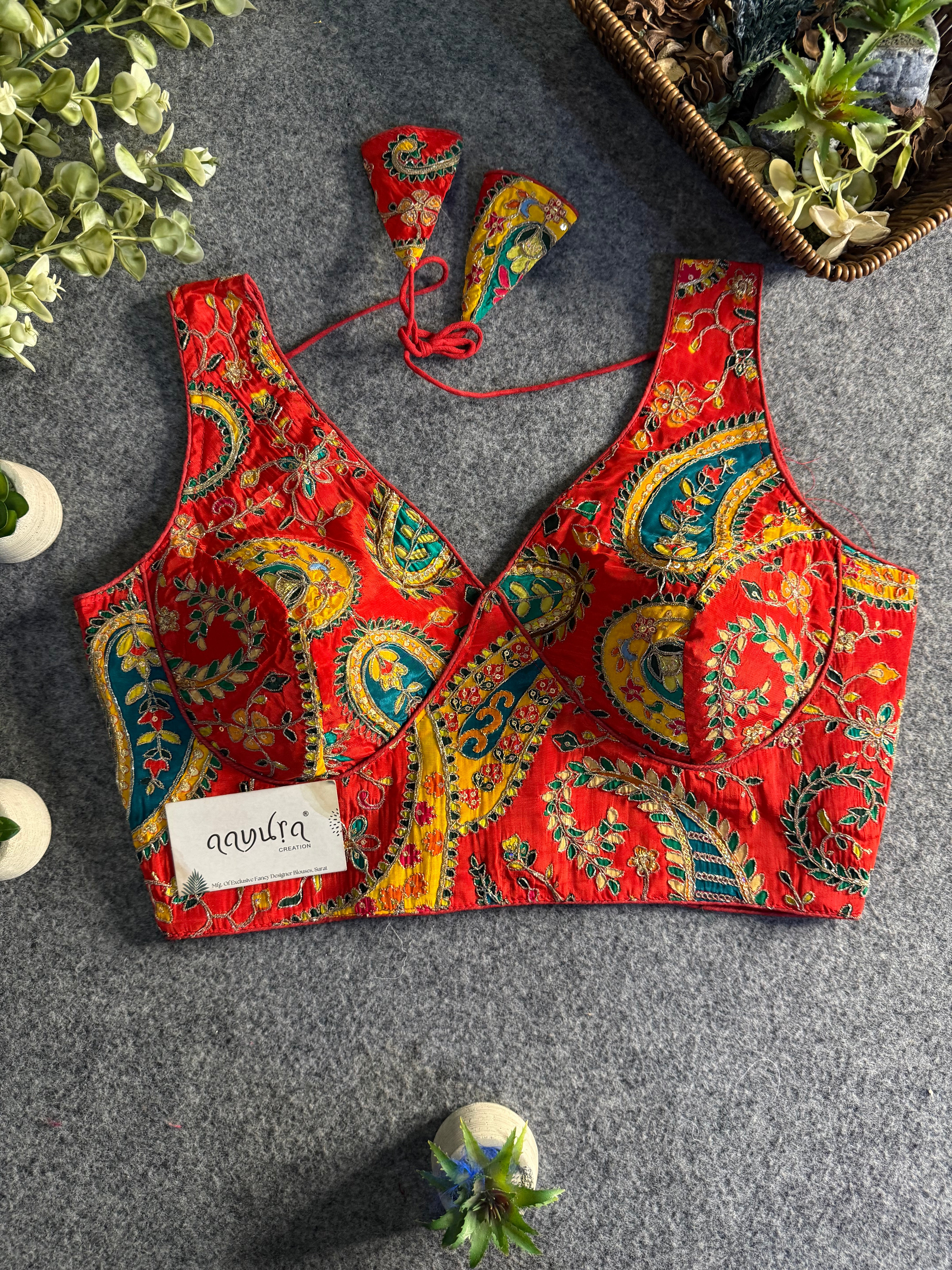 Anastasia Crape Silk Blouse