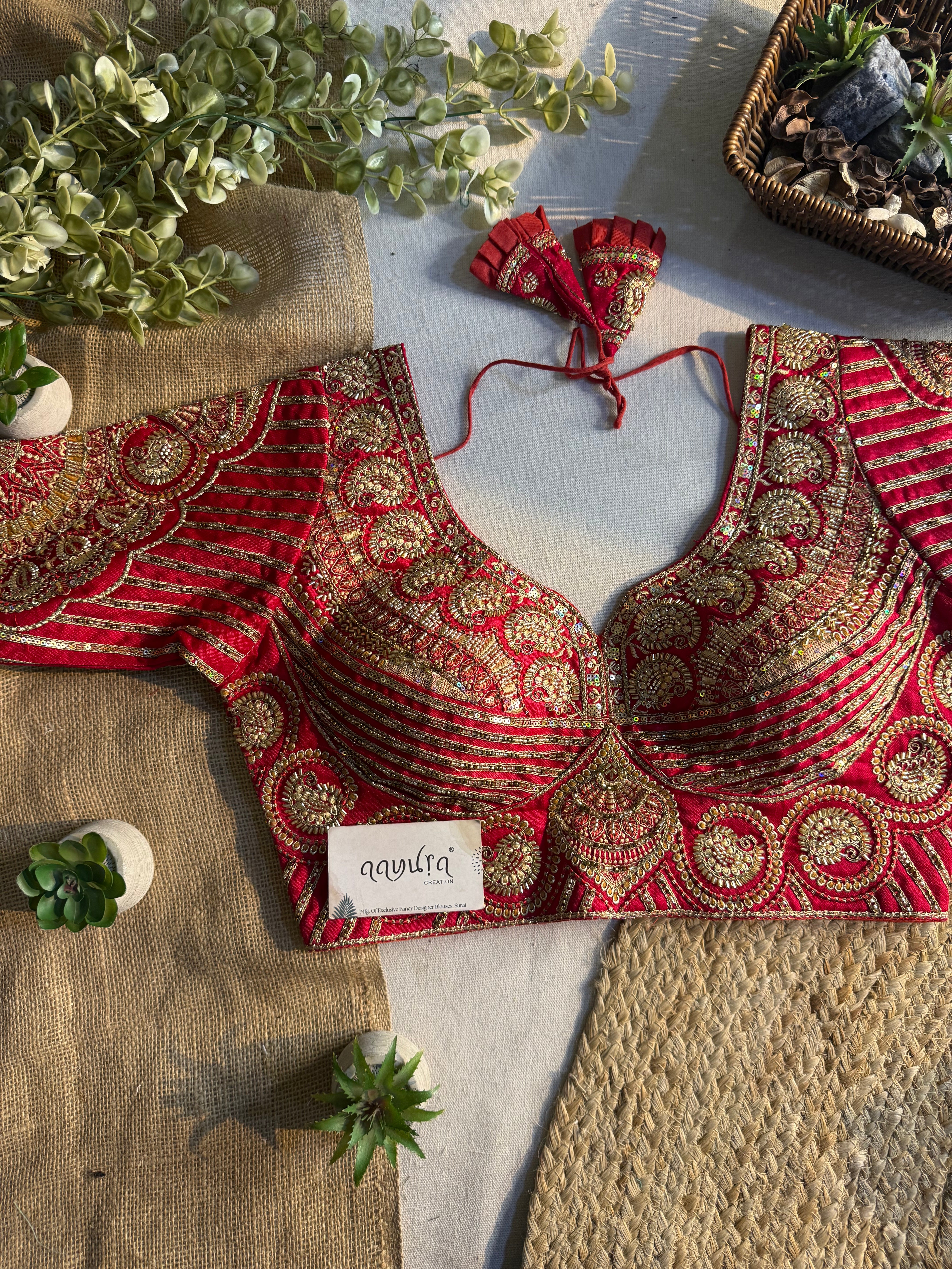 Italian Luxe Beads Blouse