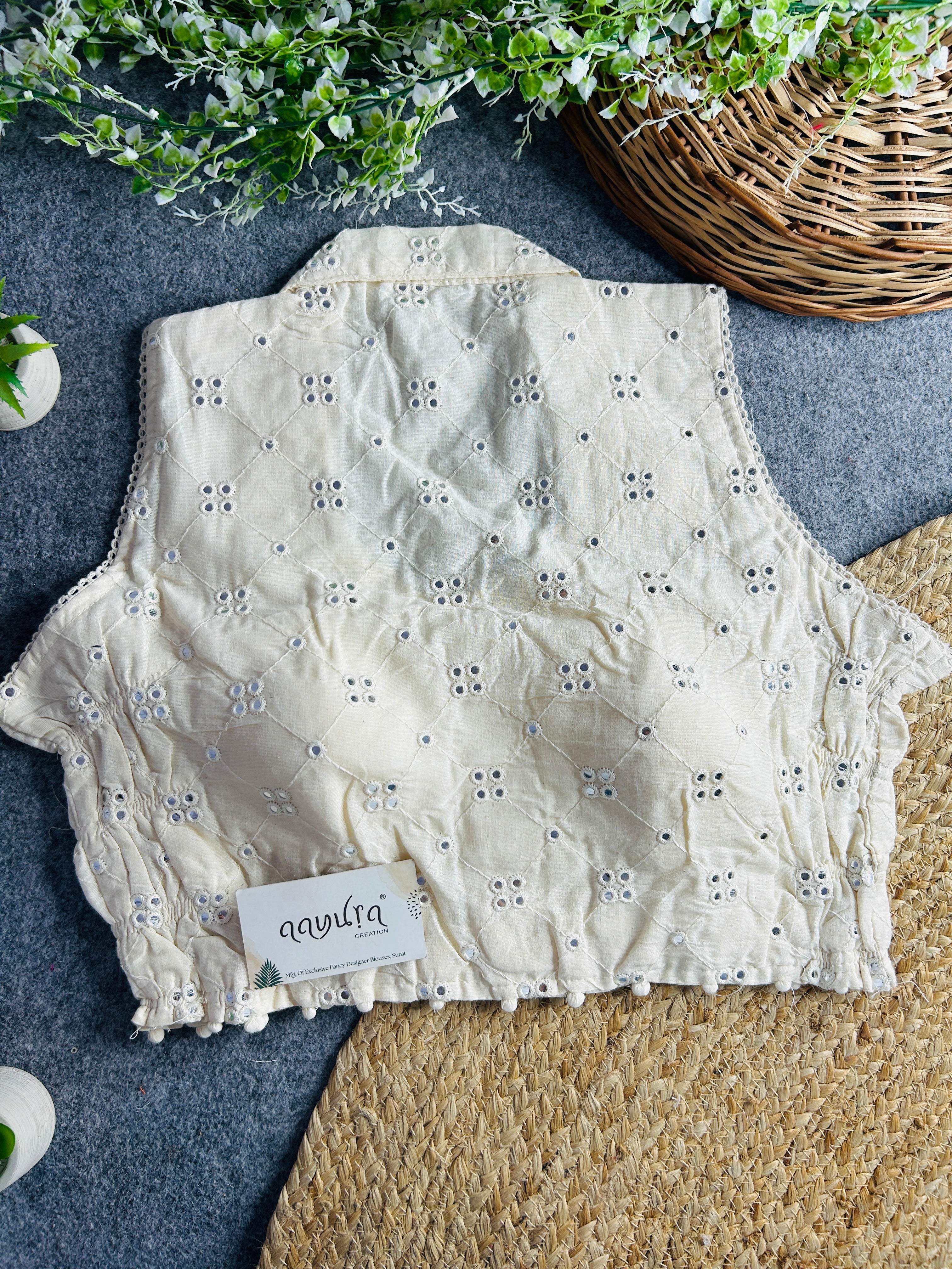 Khadi Stretchable Blouse